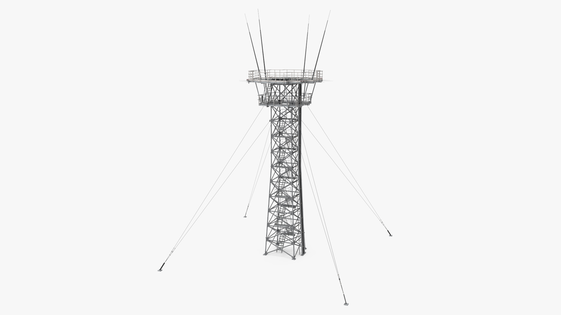 Surveillance Radar HENSOLDT ASR-NG 3D model