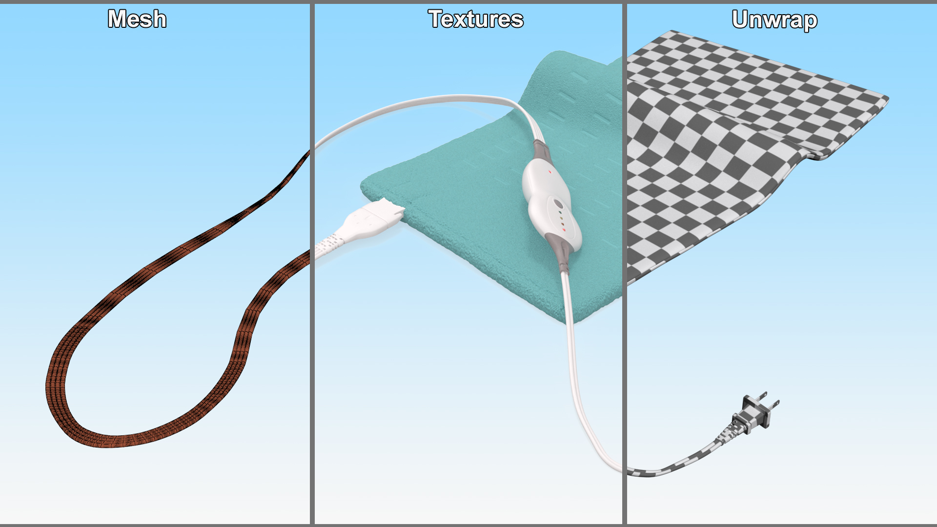 3D Sunbeam Heating Pad for Back Neck and Shoulder Pain