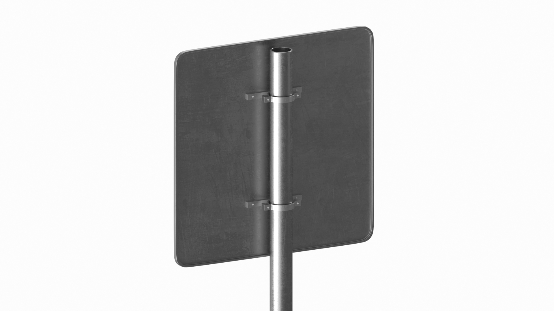 3D model Road Sign One Way Traffic