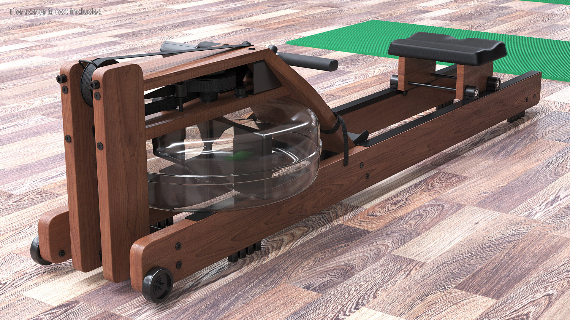 Indoor Exercise Rower Machine 3D model