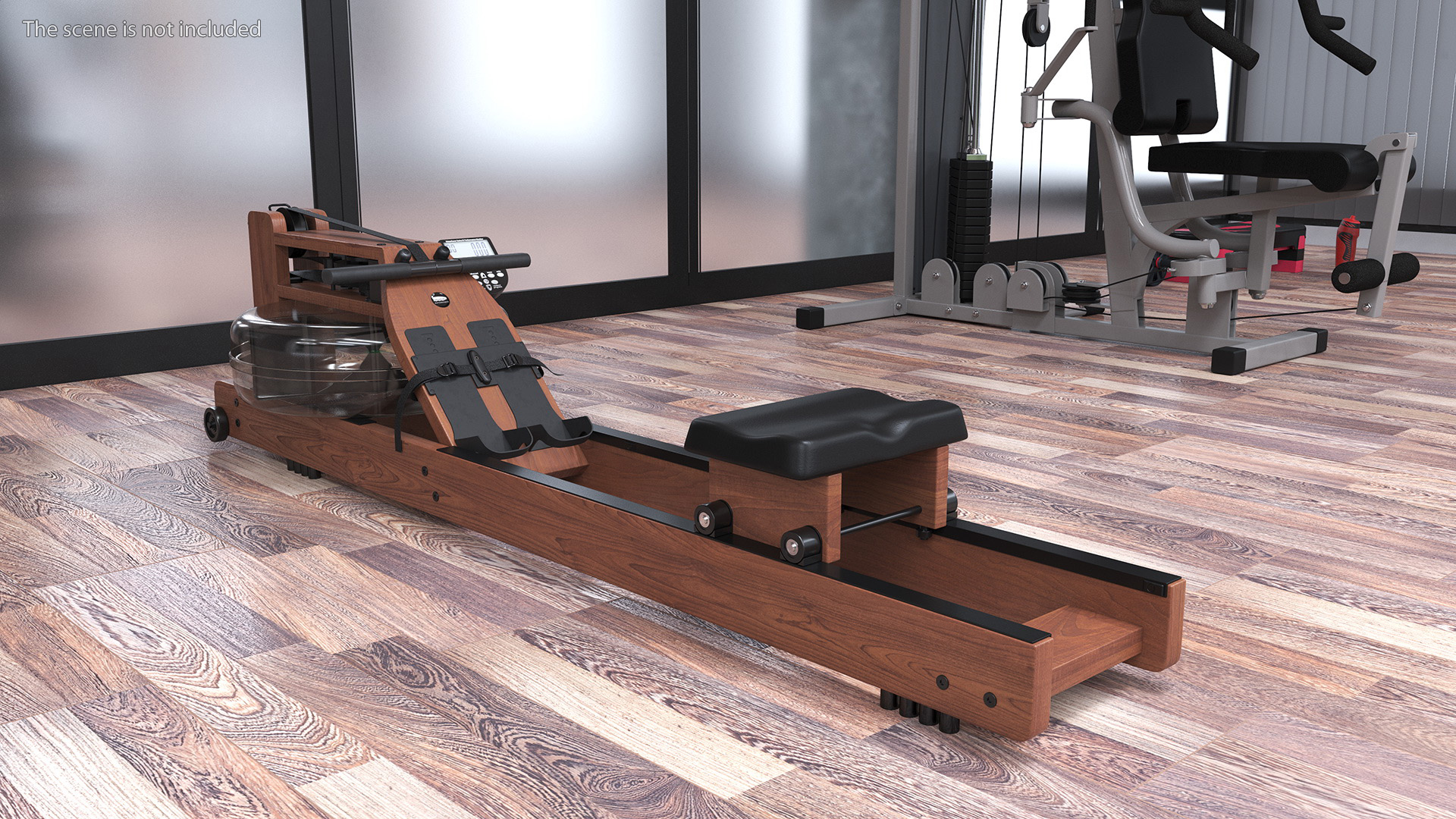Indoor Exercise Rower Machine 3D model