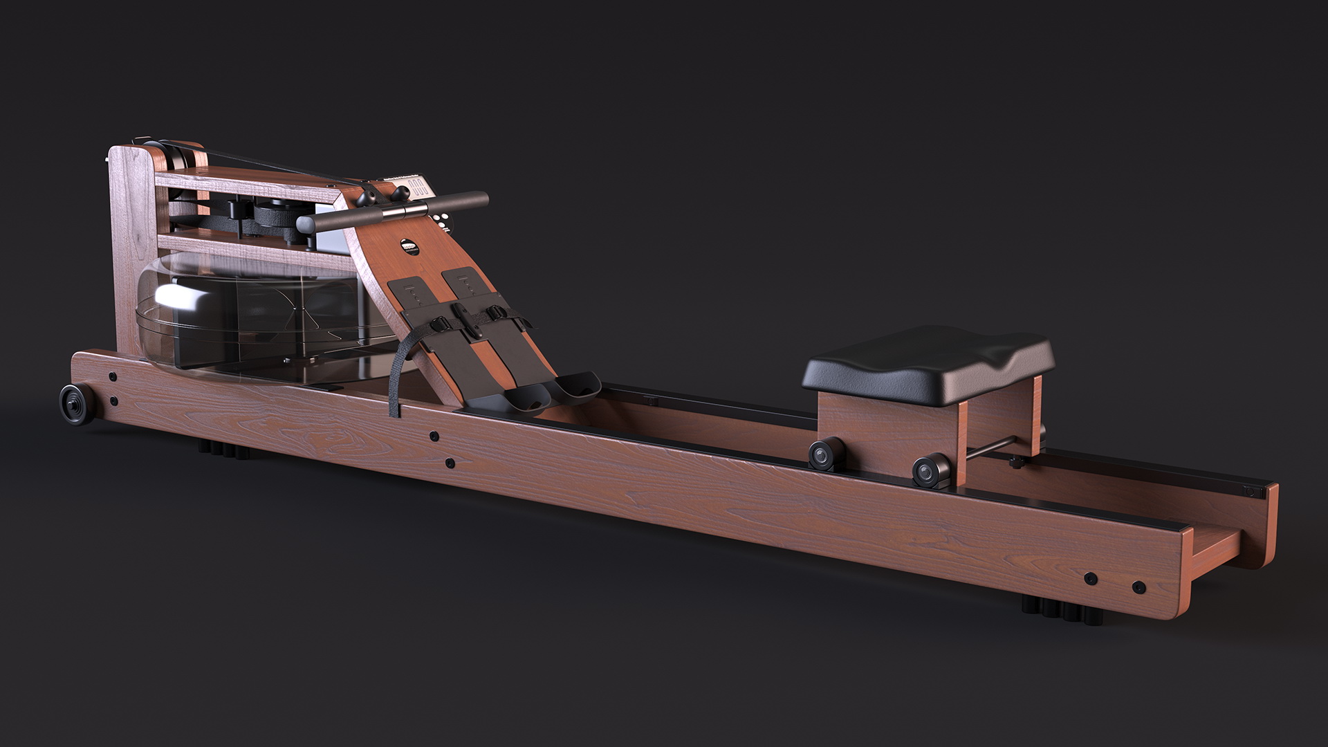 Indoor Exercise Rower Machine 3D model