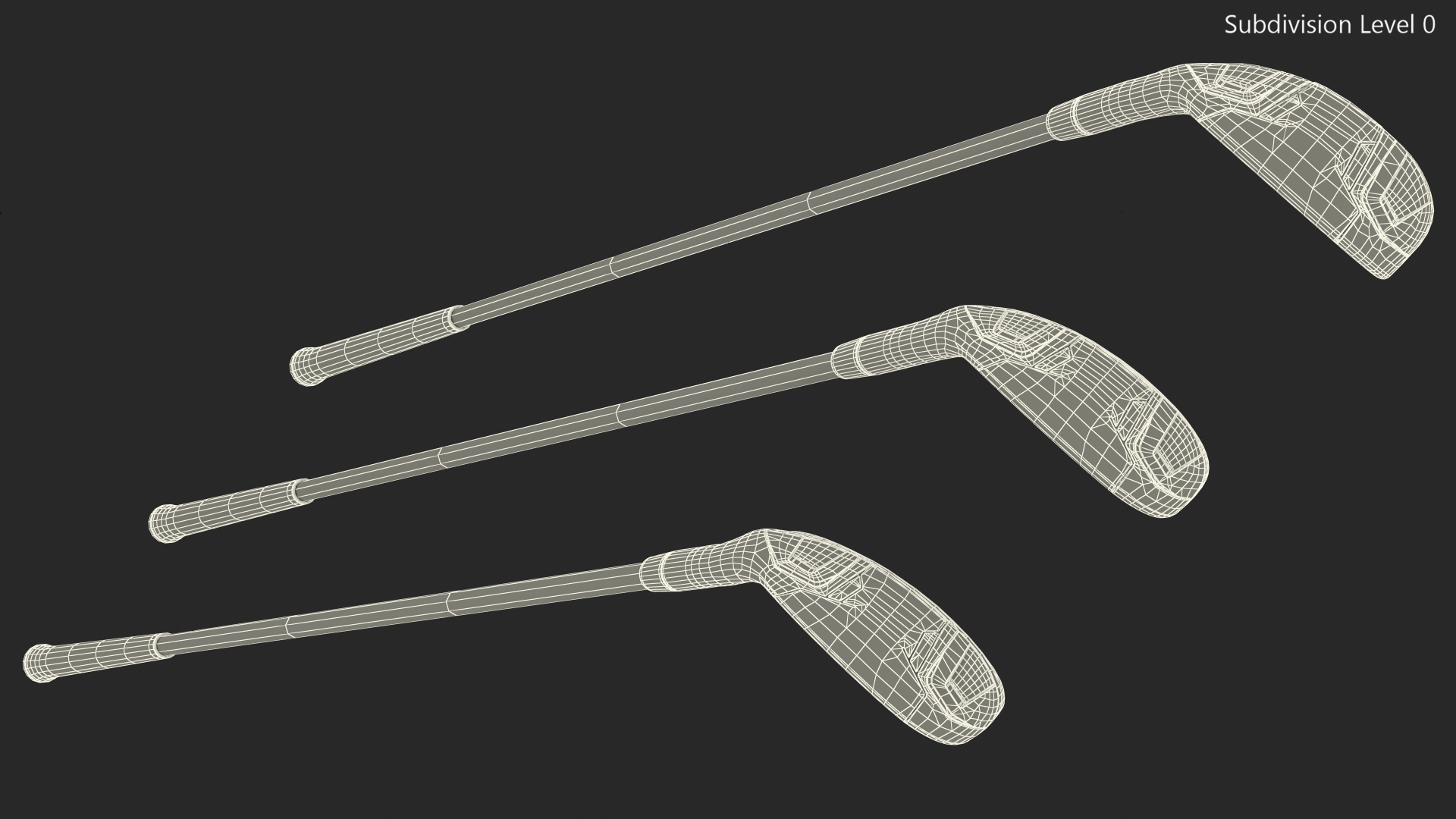 Cleveland Launcher HB Turbo Short Irons 3D model