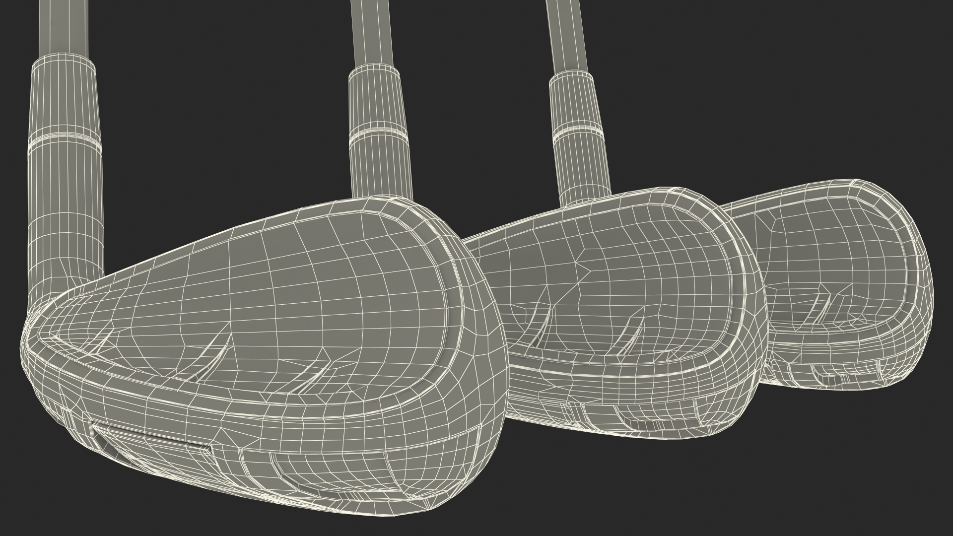 Cleveland Launcher HB Turbo Short Irons 3D model