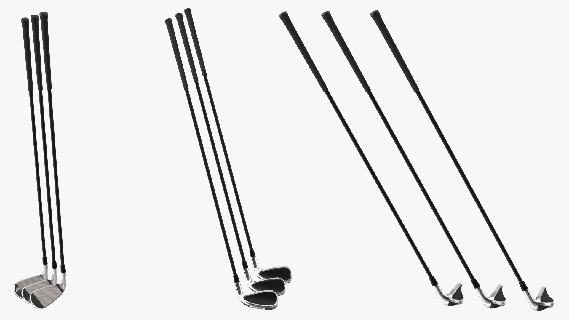 Cleveland Launcher HB Turbo Short Irons 3D model