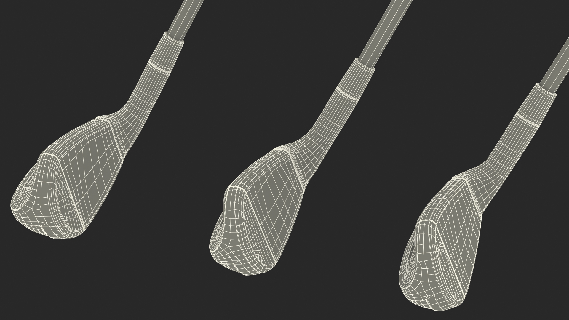 Cleveland Launcher HB Turbo Short Irons 3D model