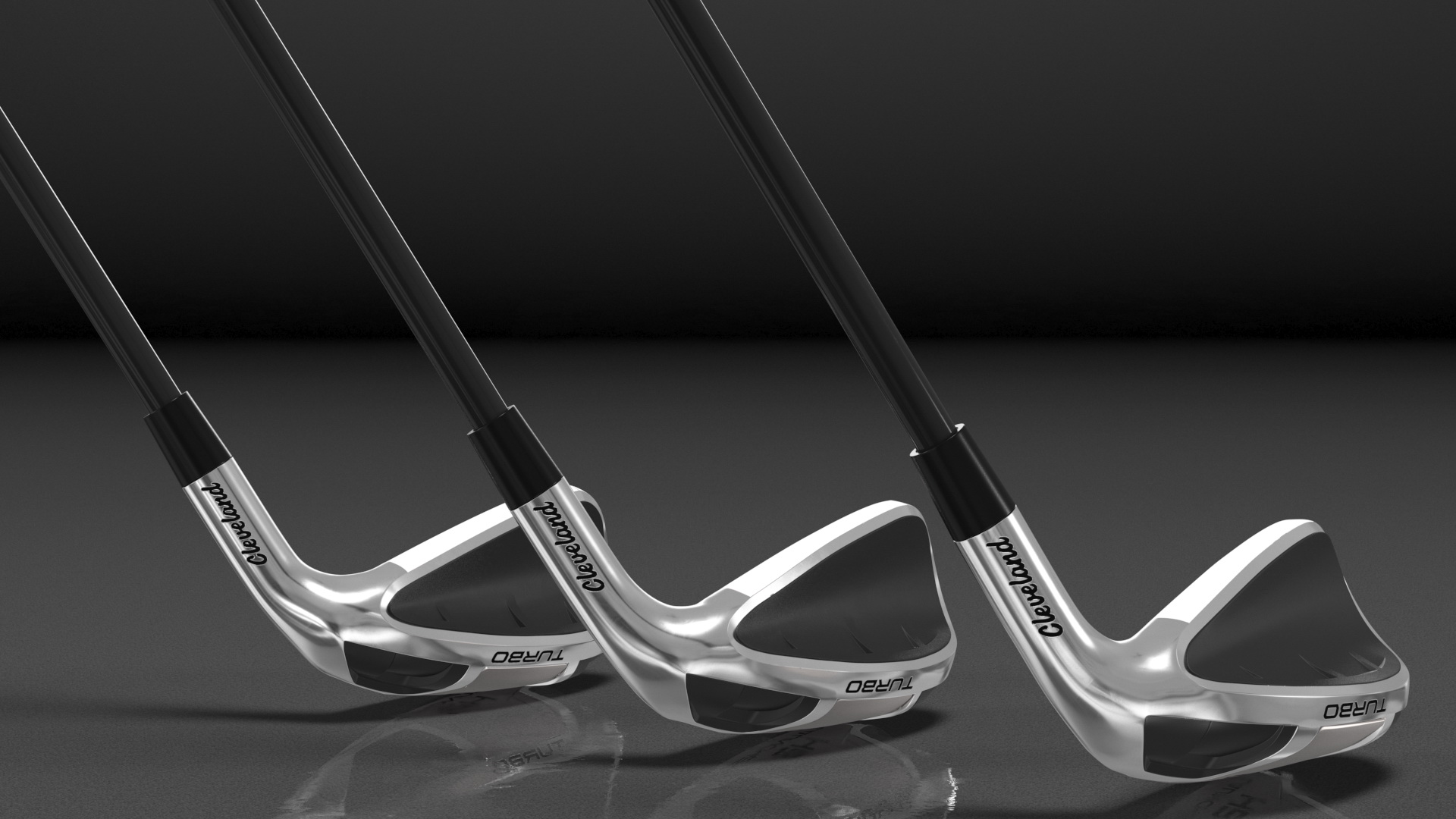 Cleveland Launcher HB Turbo Short Irons 3D model