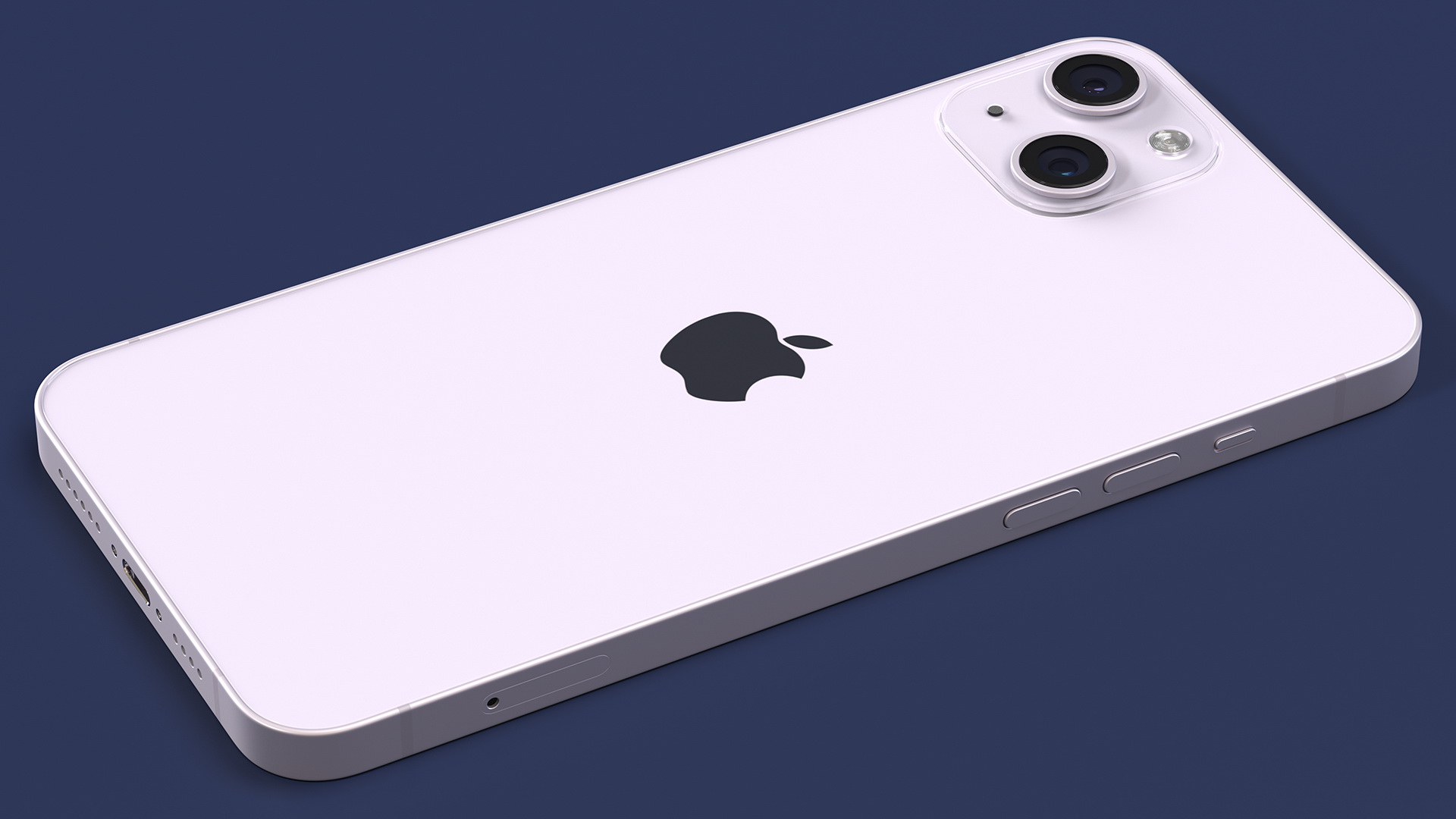 Apple iPhone 14 Plus Purple 3D