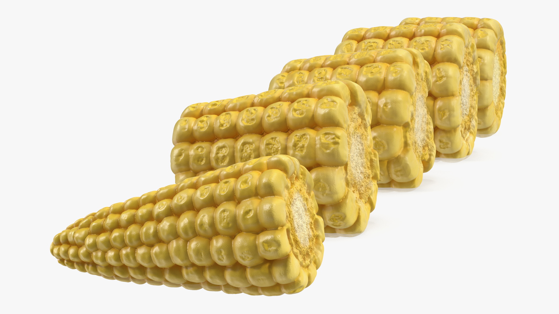 3D Sliced Baby Corn