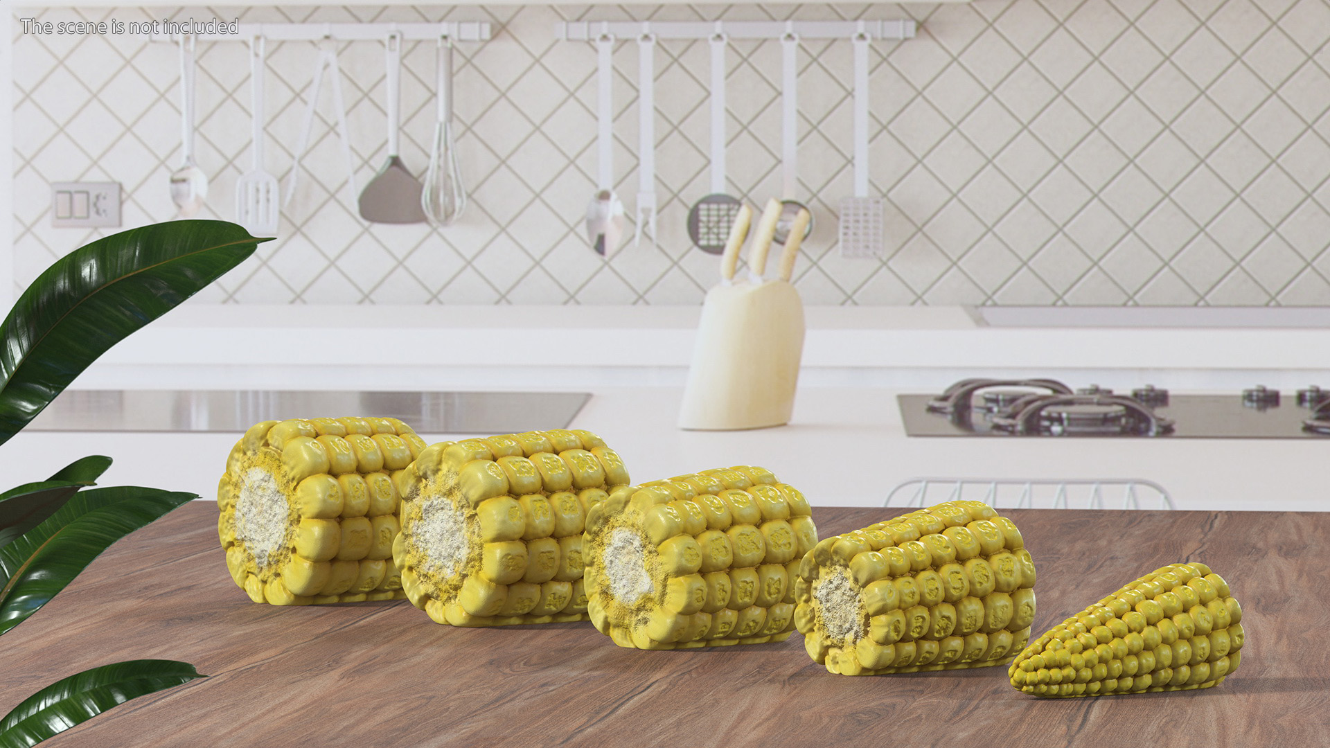 3D Sliced Baby Corn