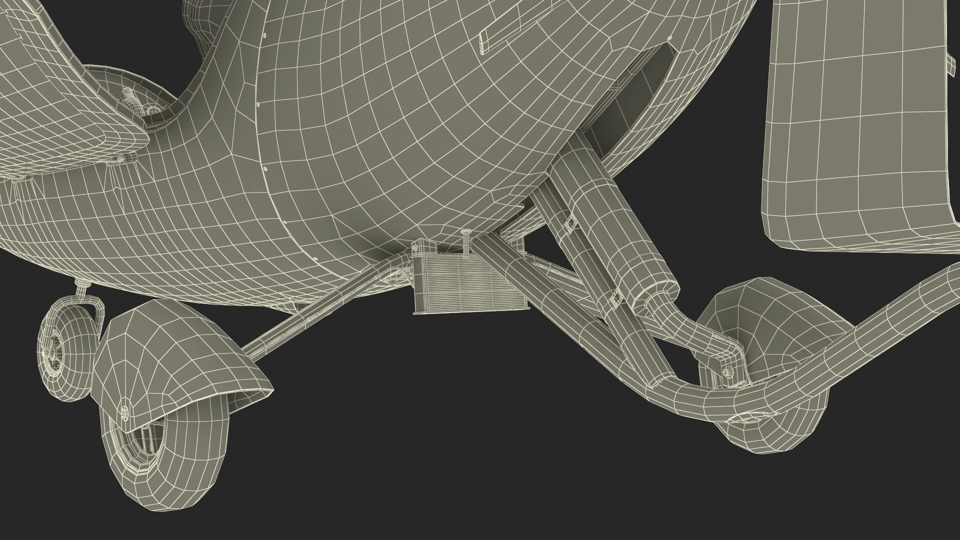 3D model Calidus 912 Autogyro Red Simple Interior
