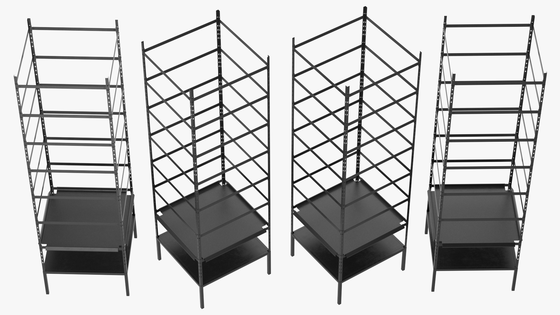 Warehouse Rack 3D model