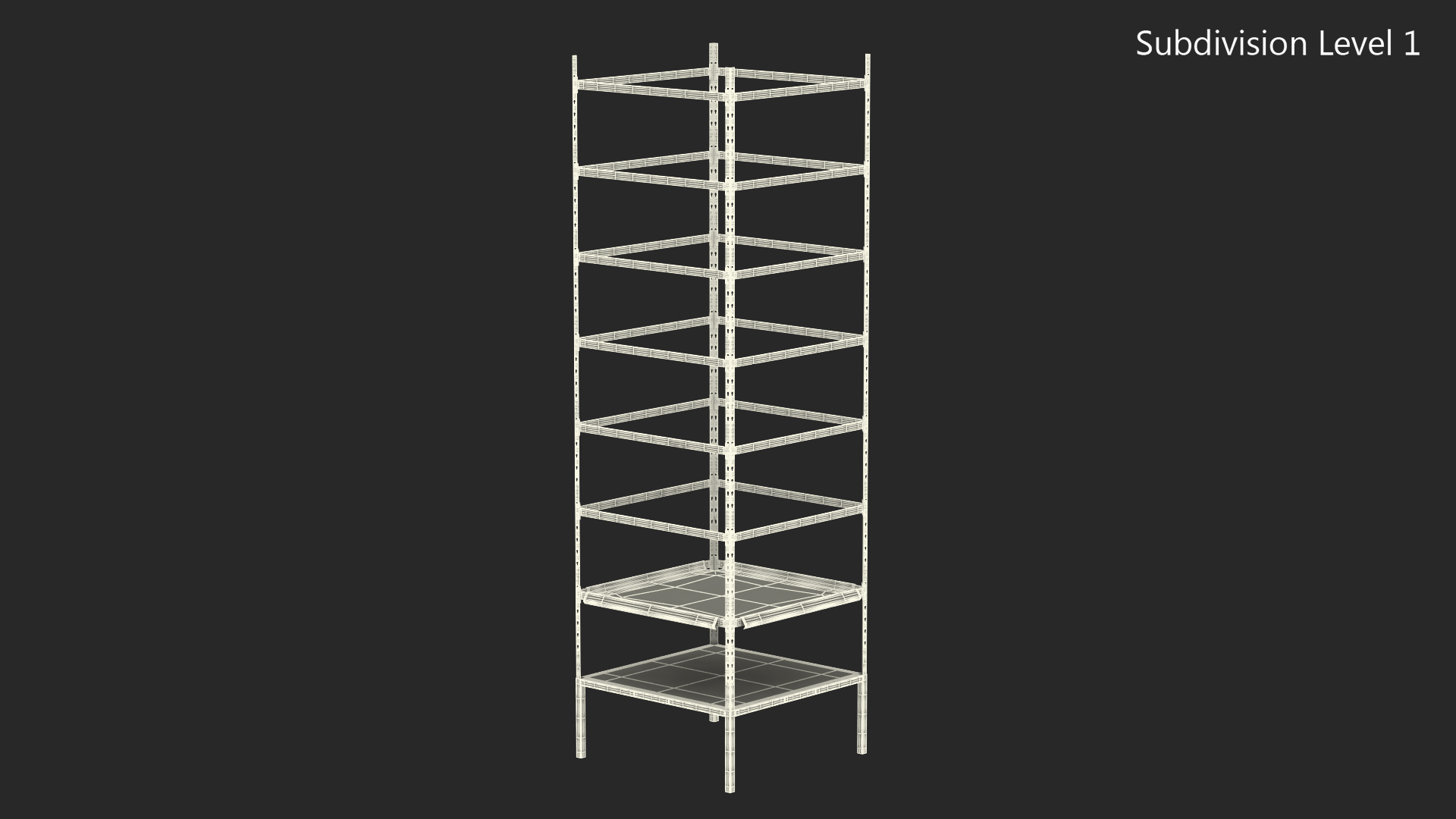 Warehouse Rack 3D model
