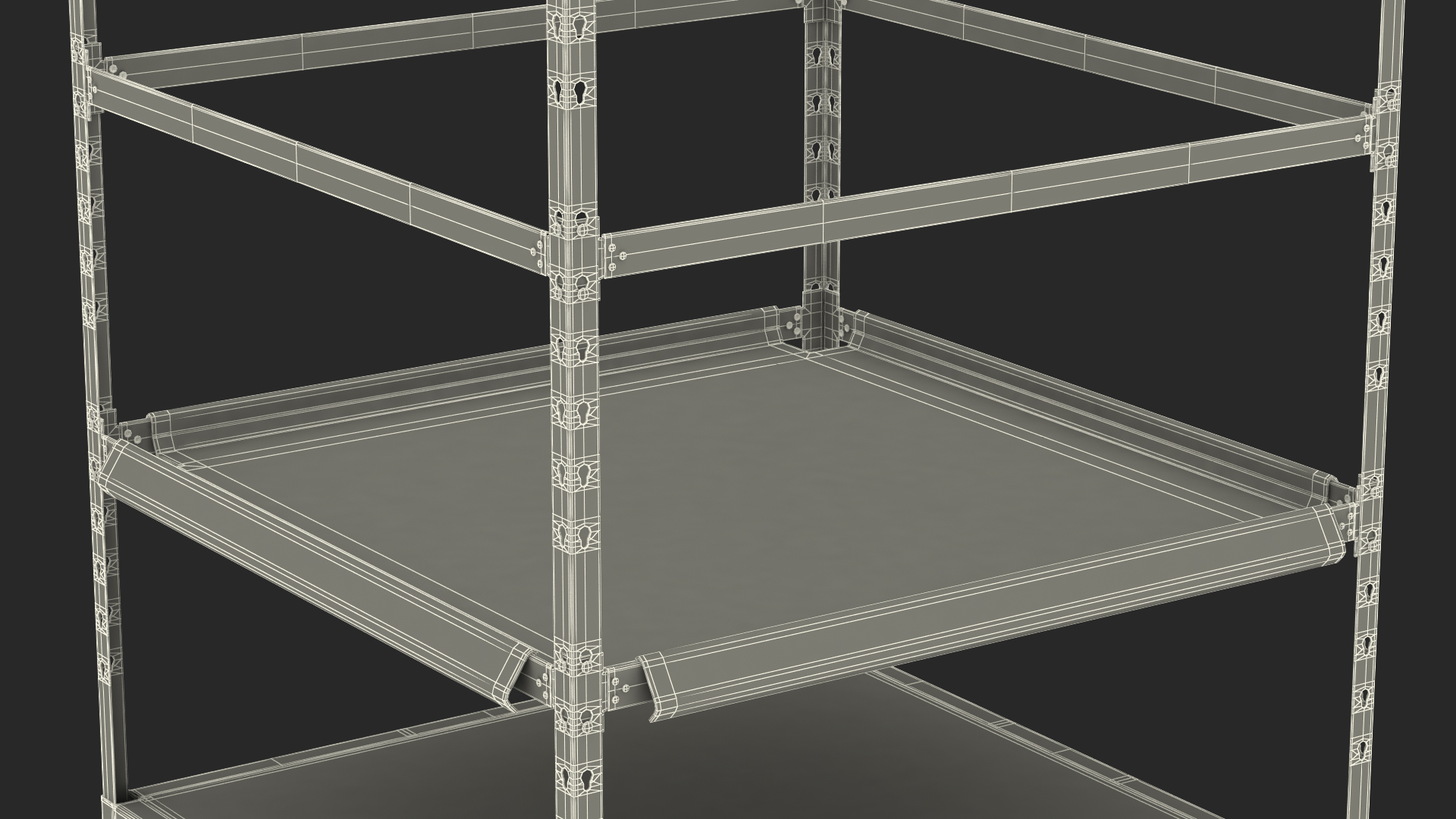 Warehouse Rack 3D model