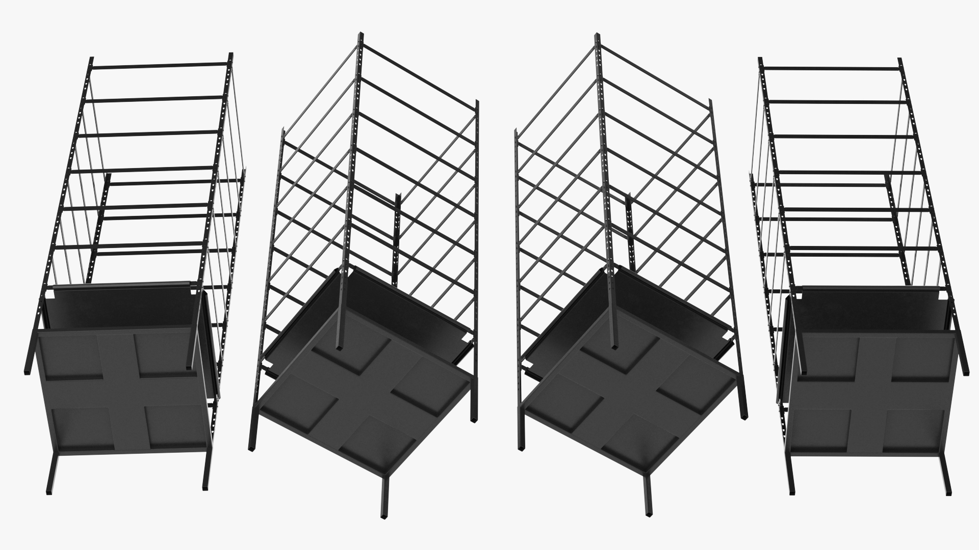 Warehouse Rack 3D model
