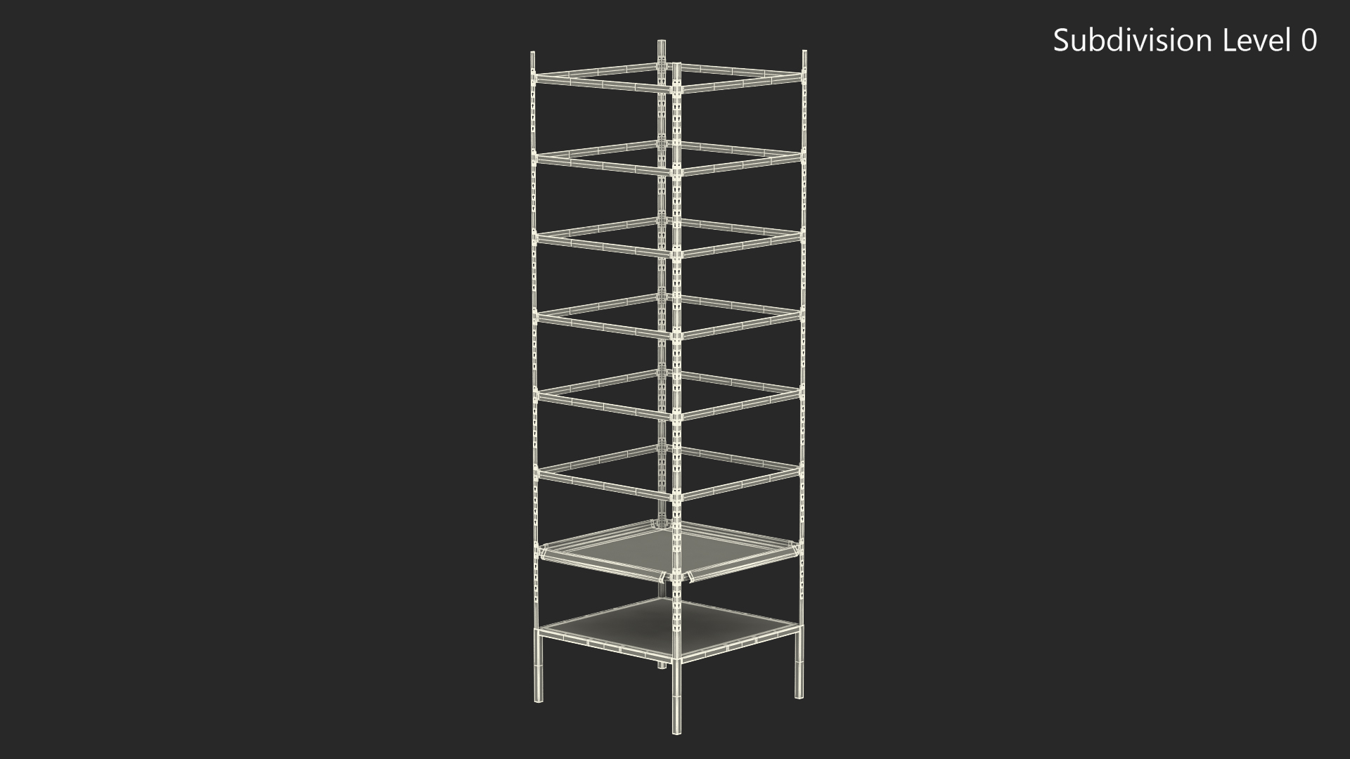 Warehouse Rack 3D model