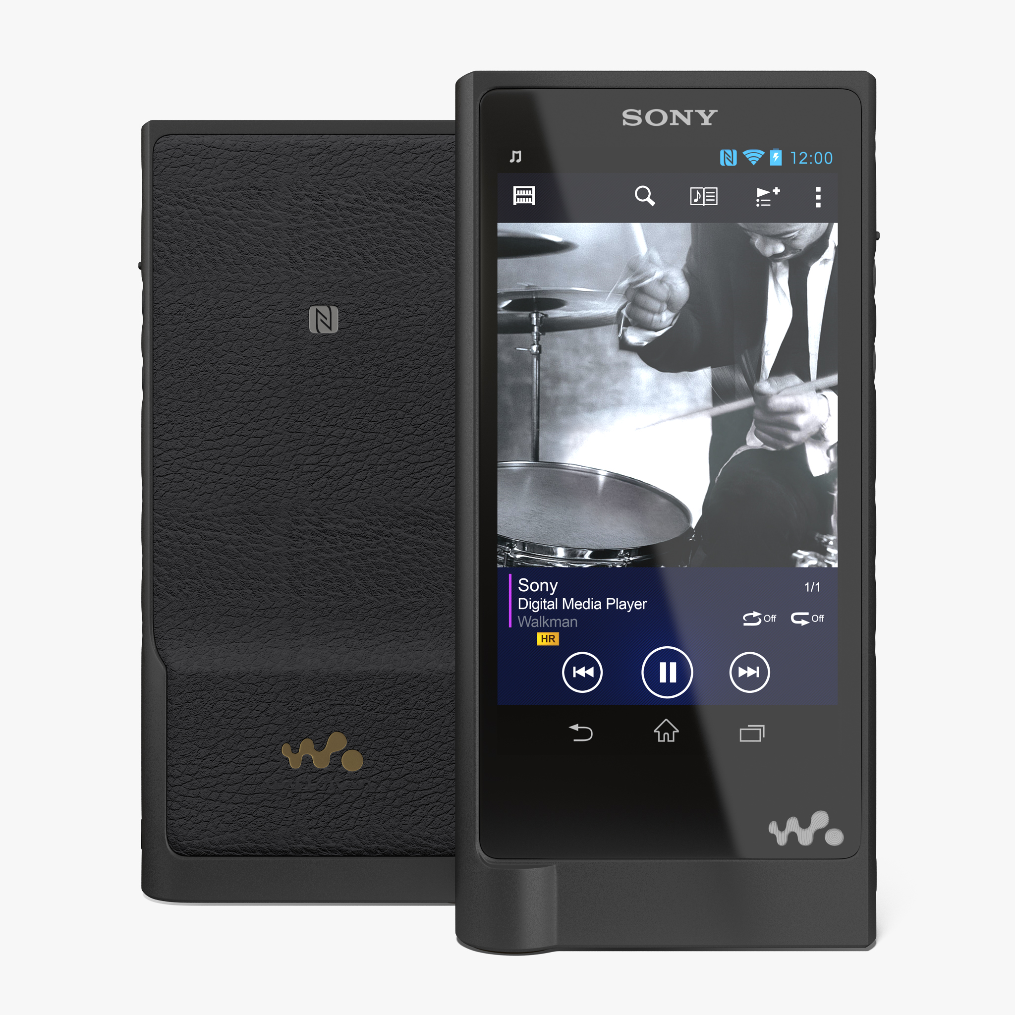 Portable MP3 Digital Music Player Sony NW ZX2 3D Model