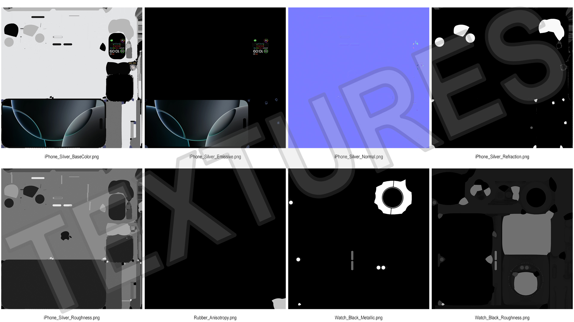 3D Foldable iPhone Space Gray