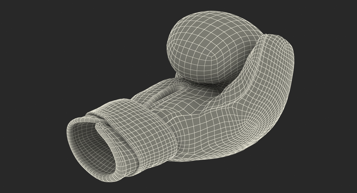 Boxing Gloves Fighting Pose 3D