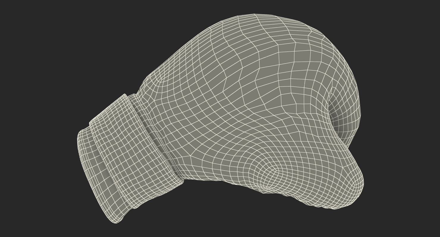 Boxing Gloves Fighting Pose 3D