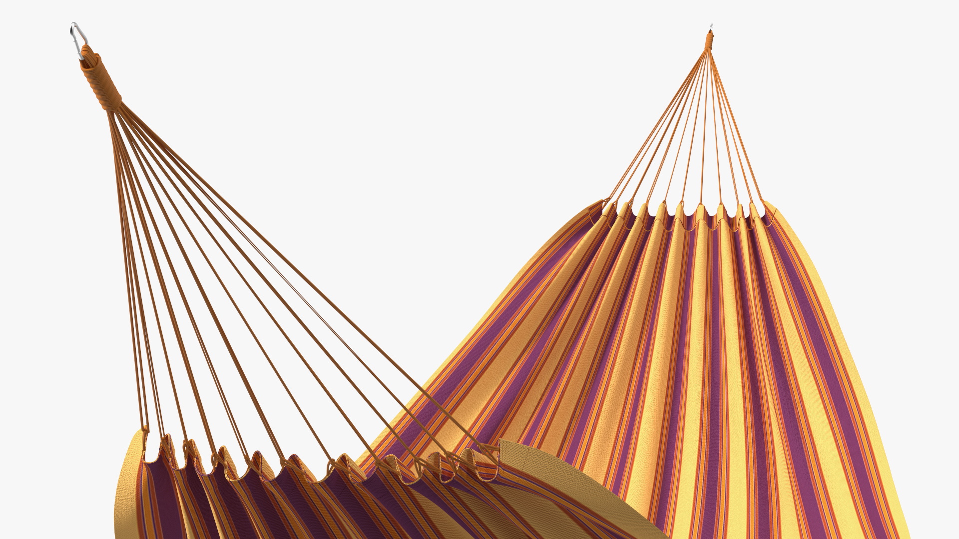 Striped Fabric Hammock 3D
