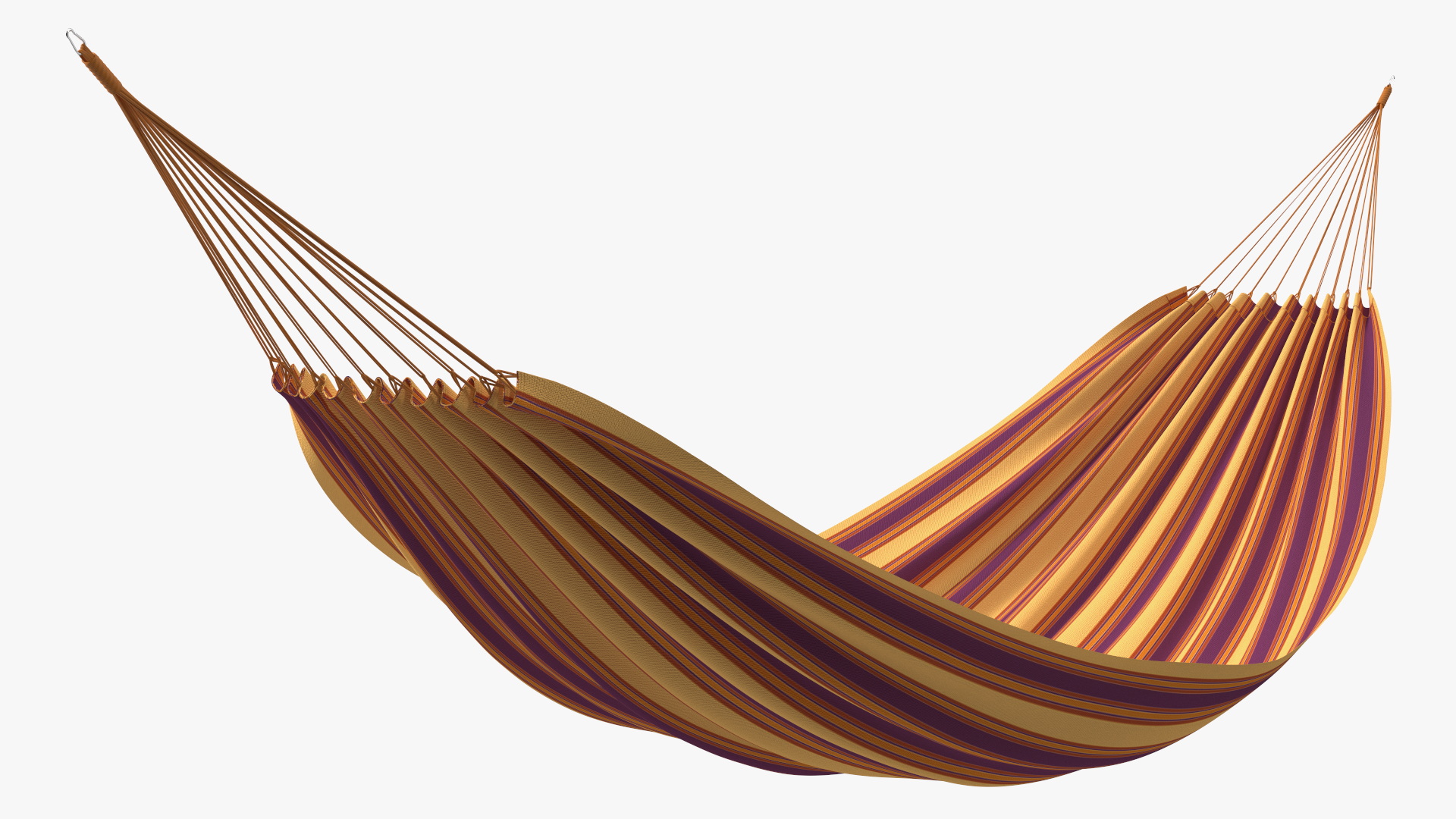 Striped Fabric Hammock 3D