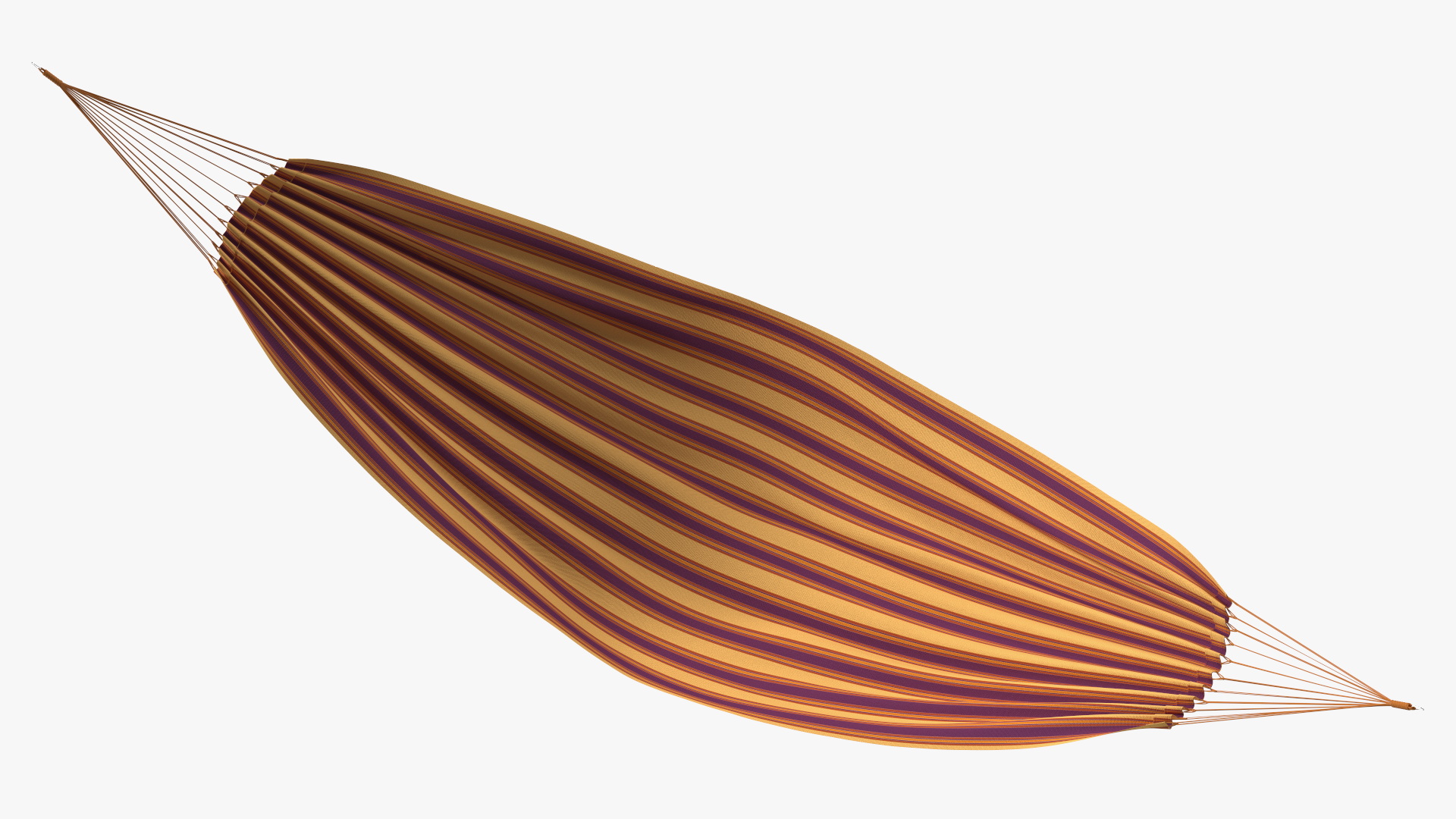 Striped Fabric Hammock 3D
