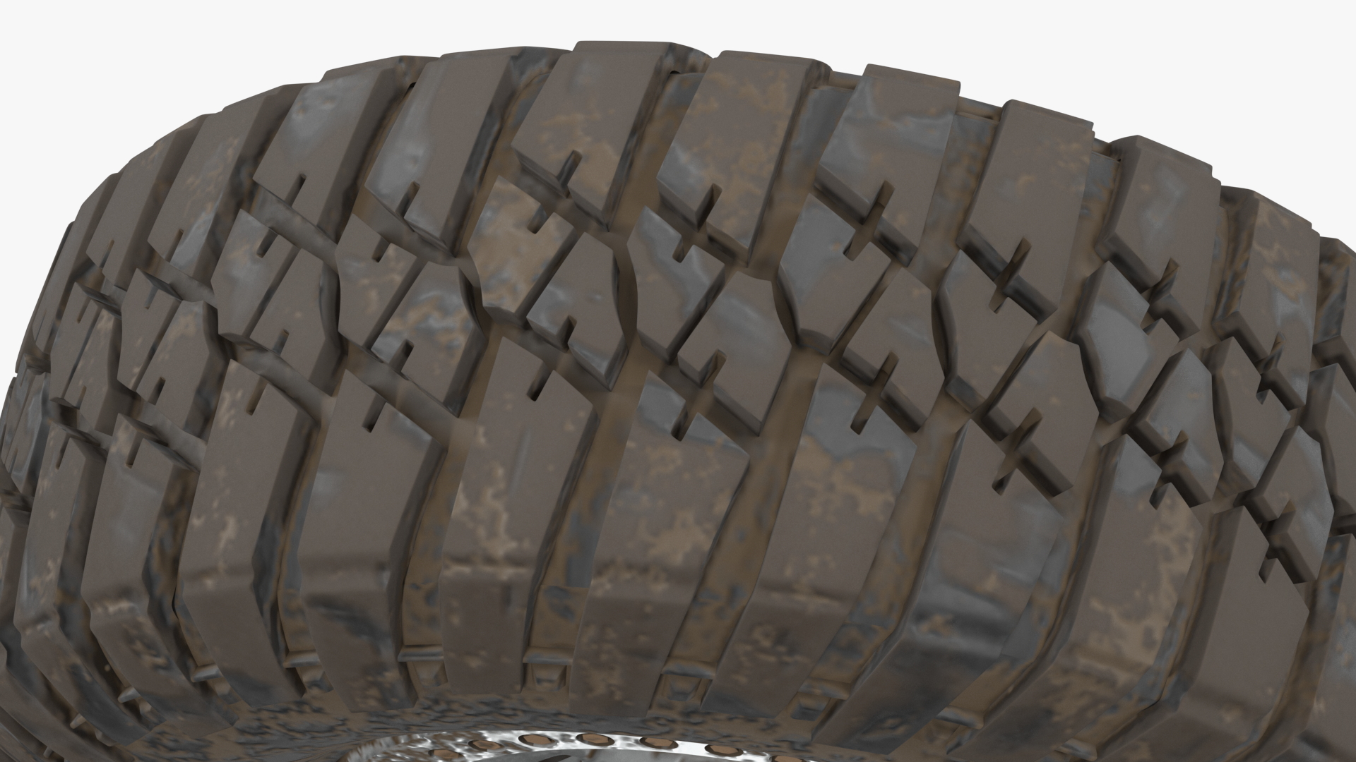 Off Road Racing Wheel Dirty 3D
