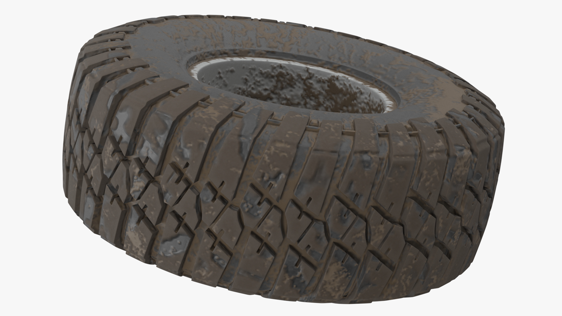 Off Road Racing Wheel Dirty 3D