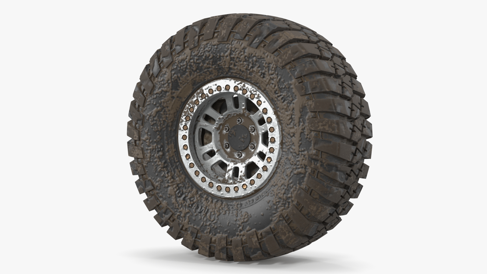 Off Road Racing Wheel Dirty 3D