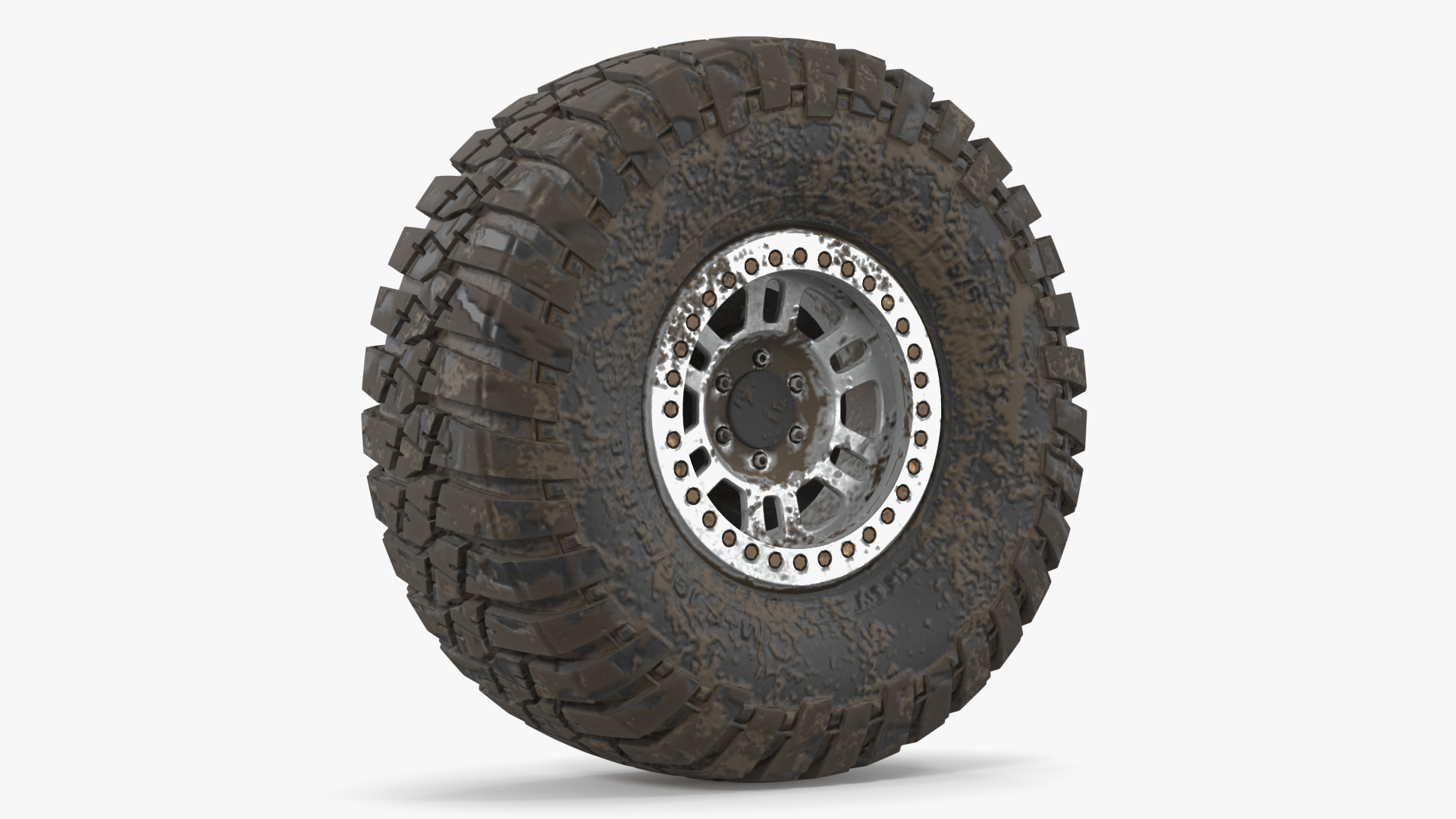 Off Road Racing Wheel Dirty 3D
