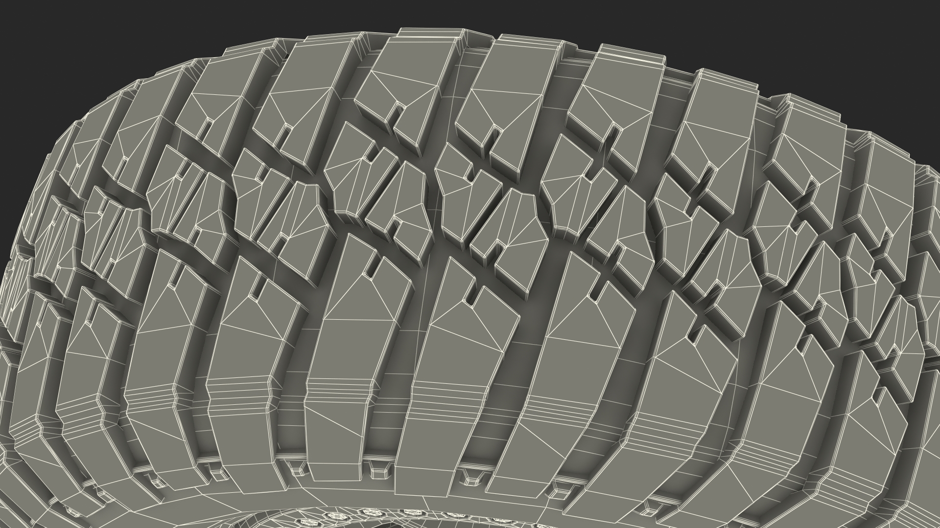 Off Road Racing Wheel Dirty 3D