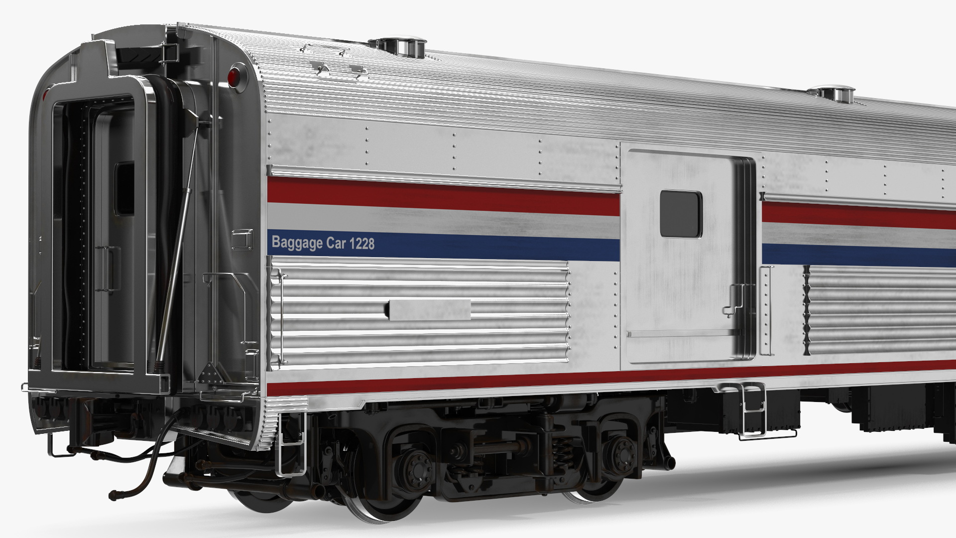 3D model Heritage Baggage Car