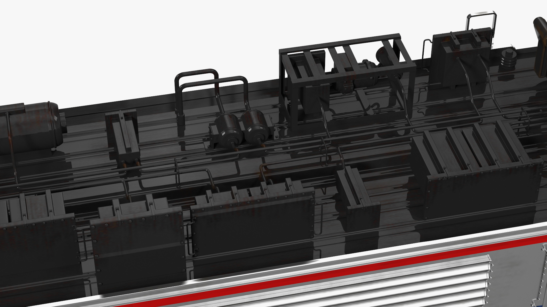 3D model Heritage Baggage Car
