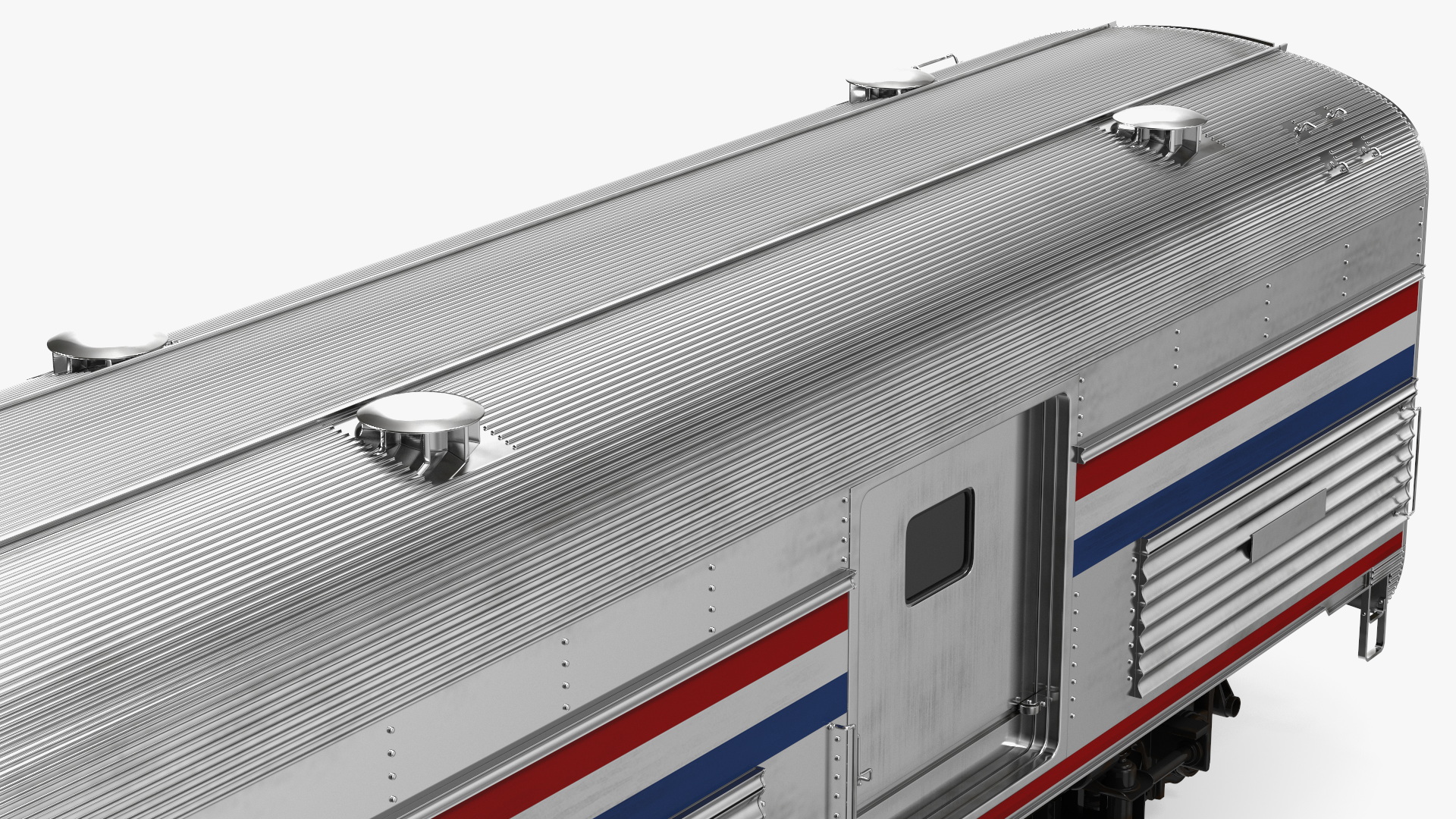 3D model Heritage Baggage Car