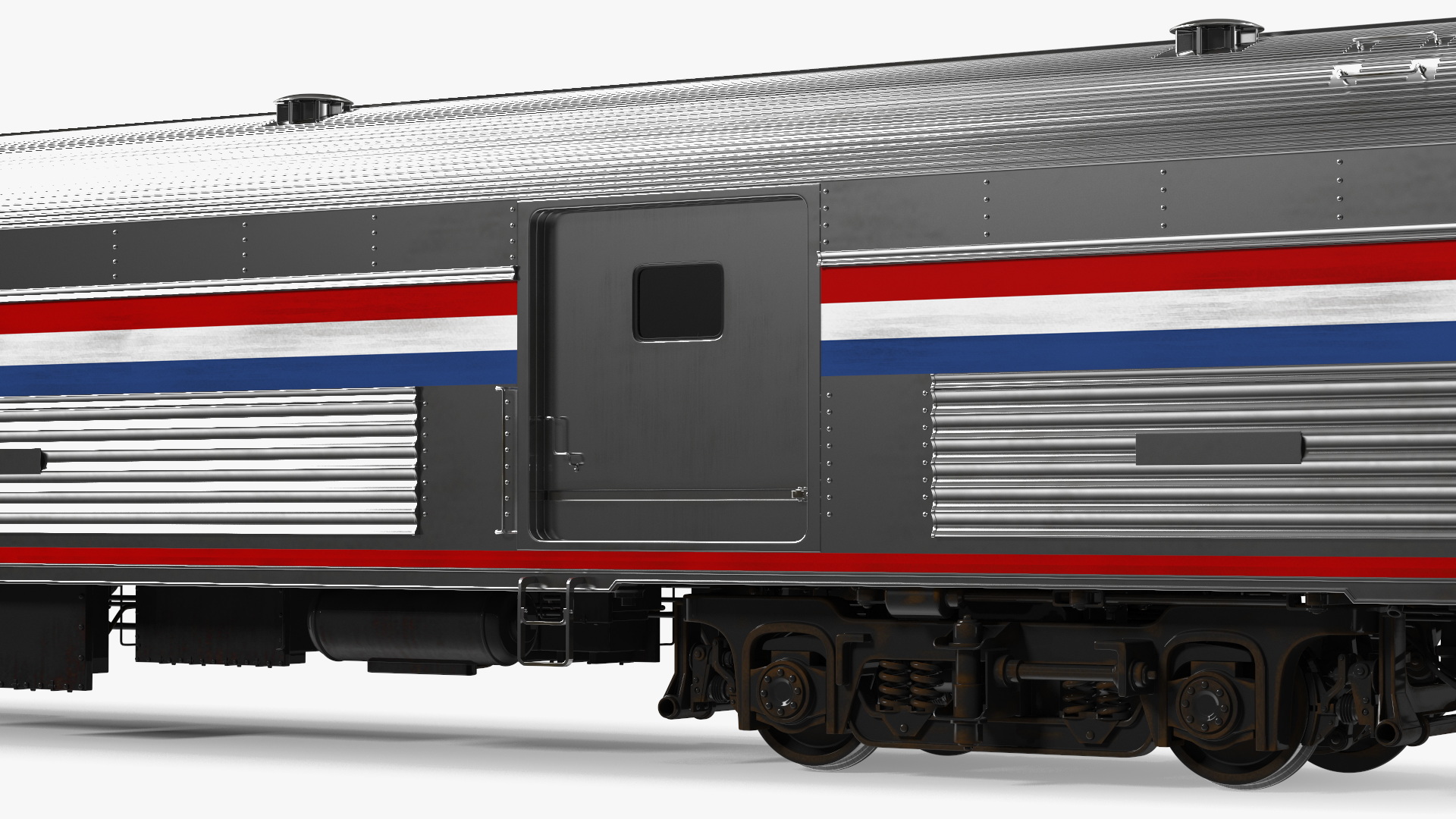 3D model Heritage Baggage Car