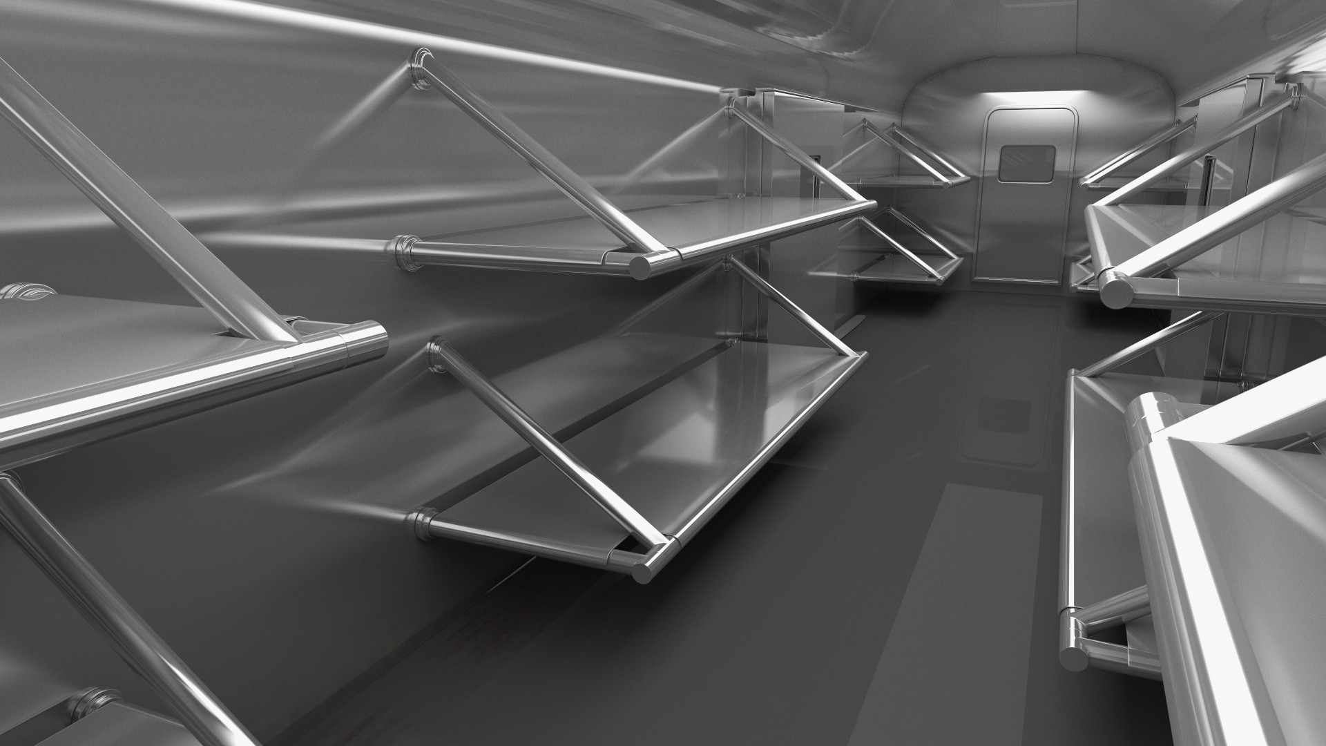 3D model Heritage Baggage Car