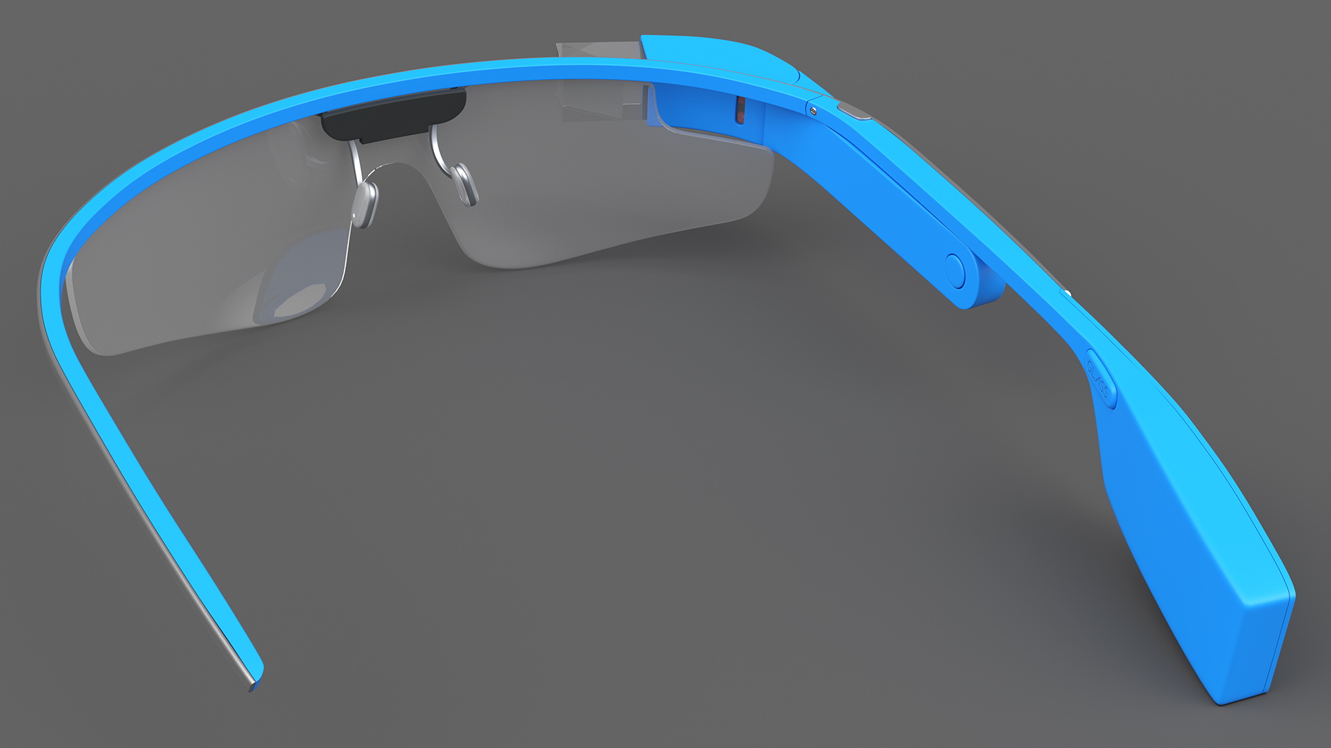 3D AR Google Glass Enterprise Edition 2 Blue