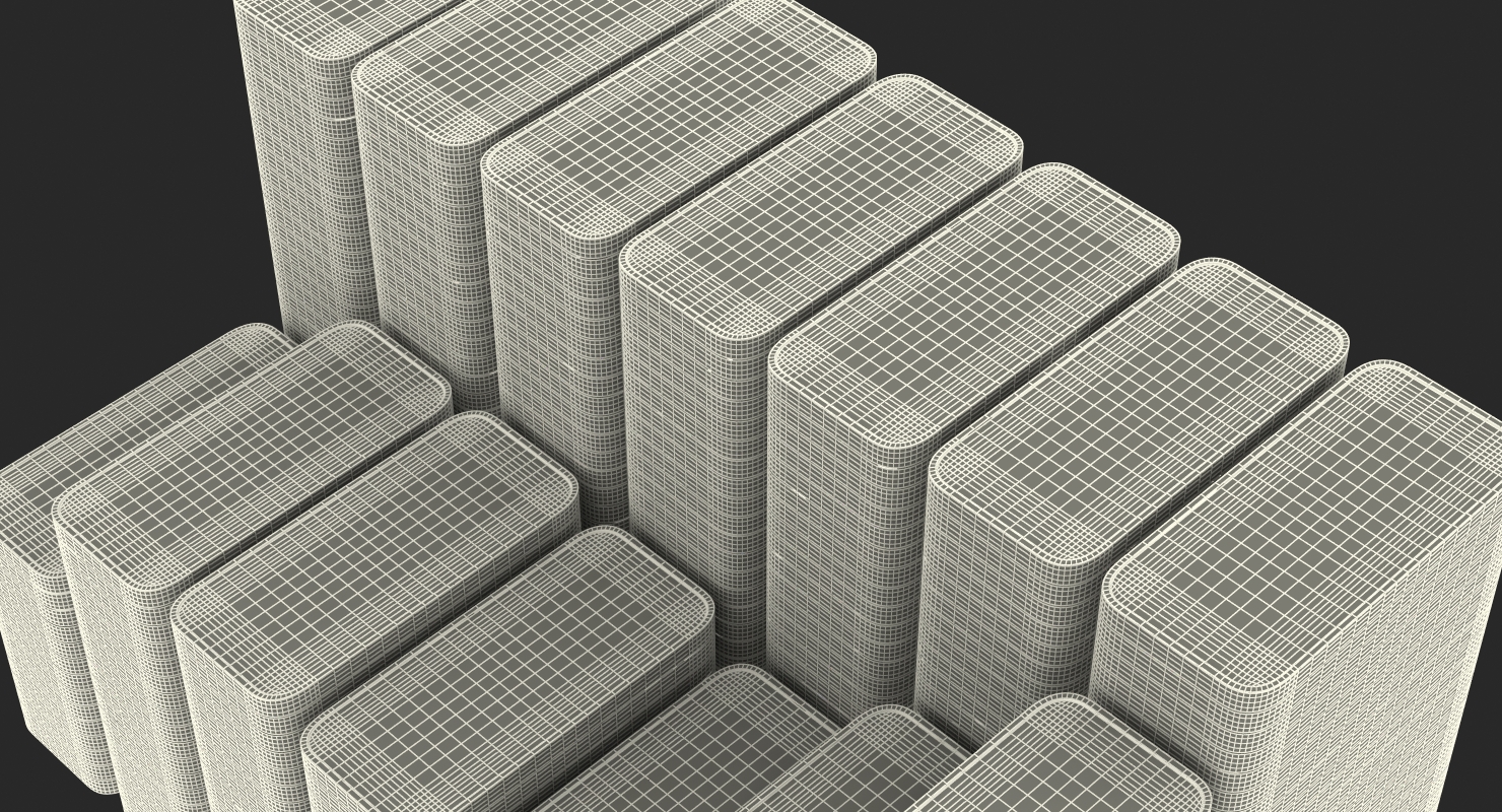 3D model Steel Safe with Gold Bars