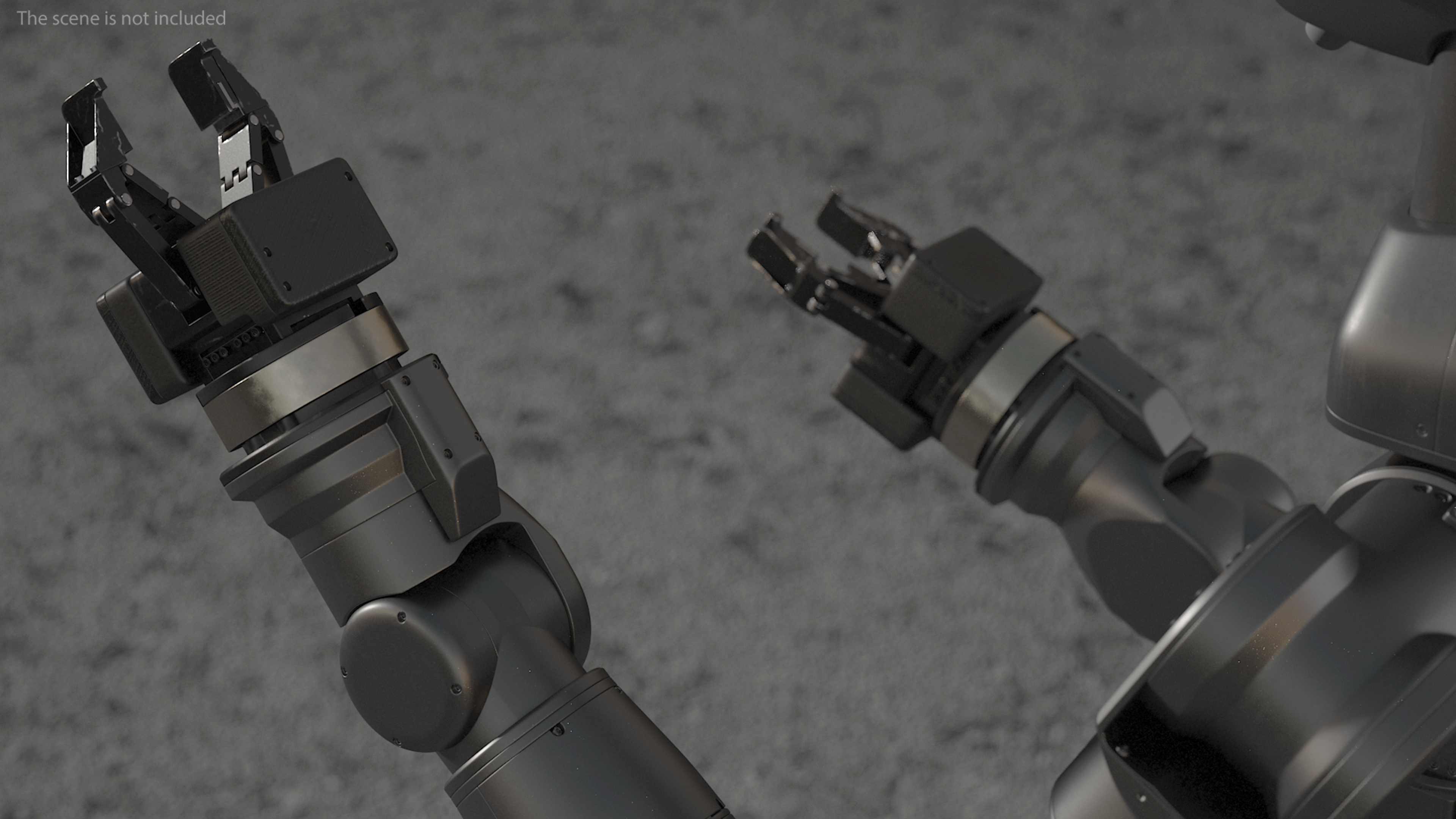 Space General-Purpose Robot Rigged 3D model