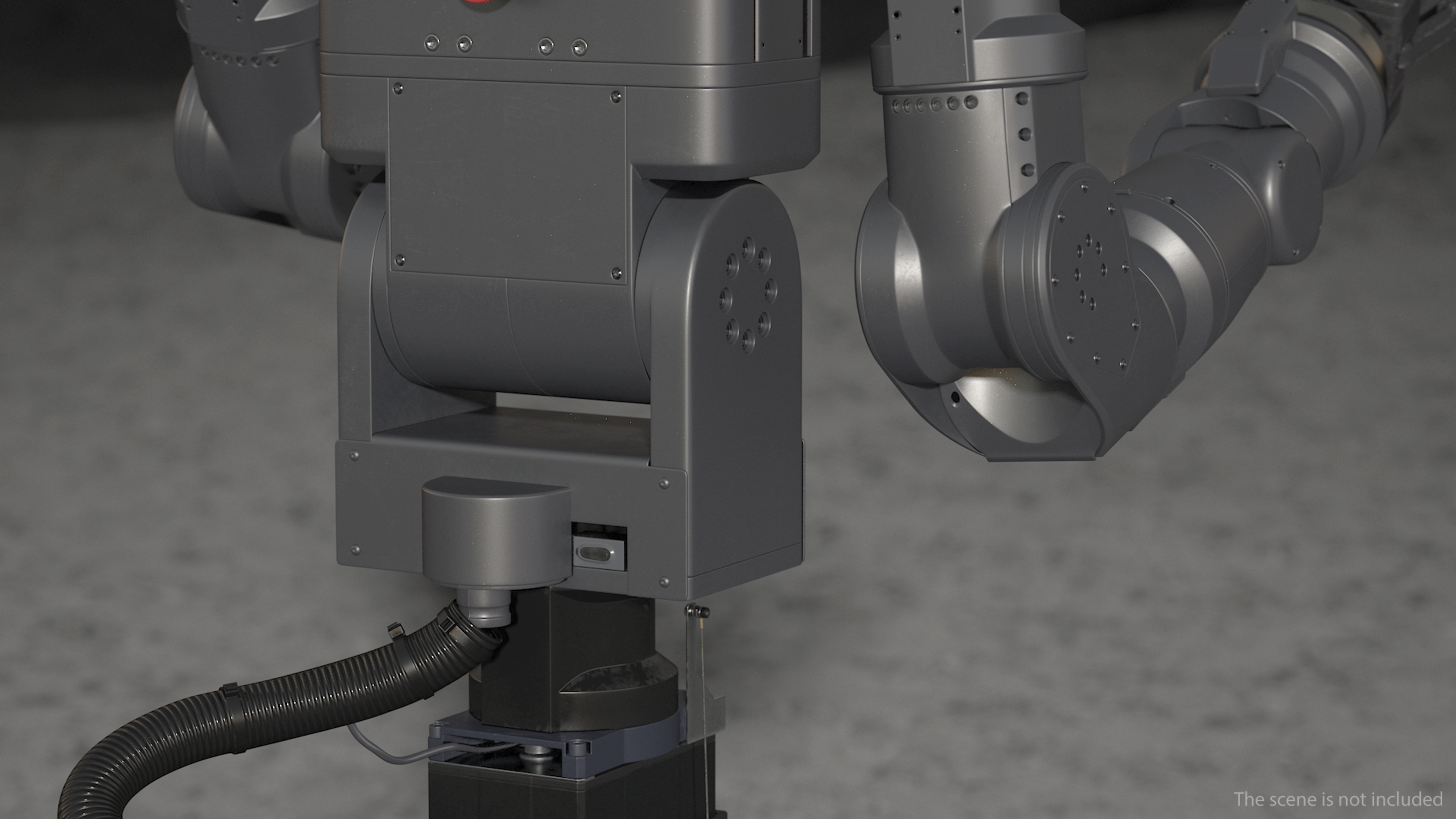 Space General-Purpose Robot Rigged 3D model