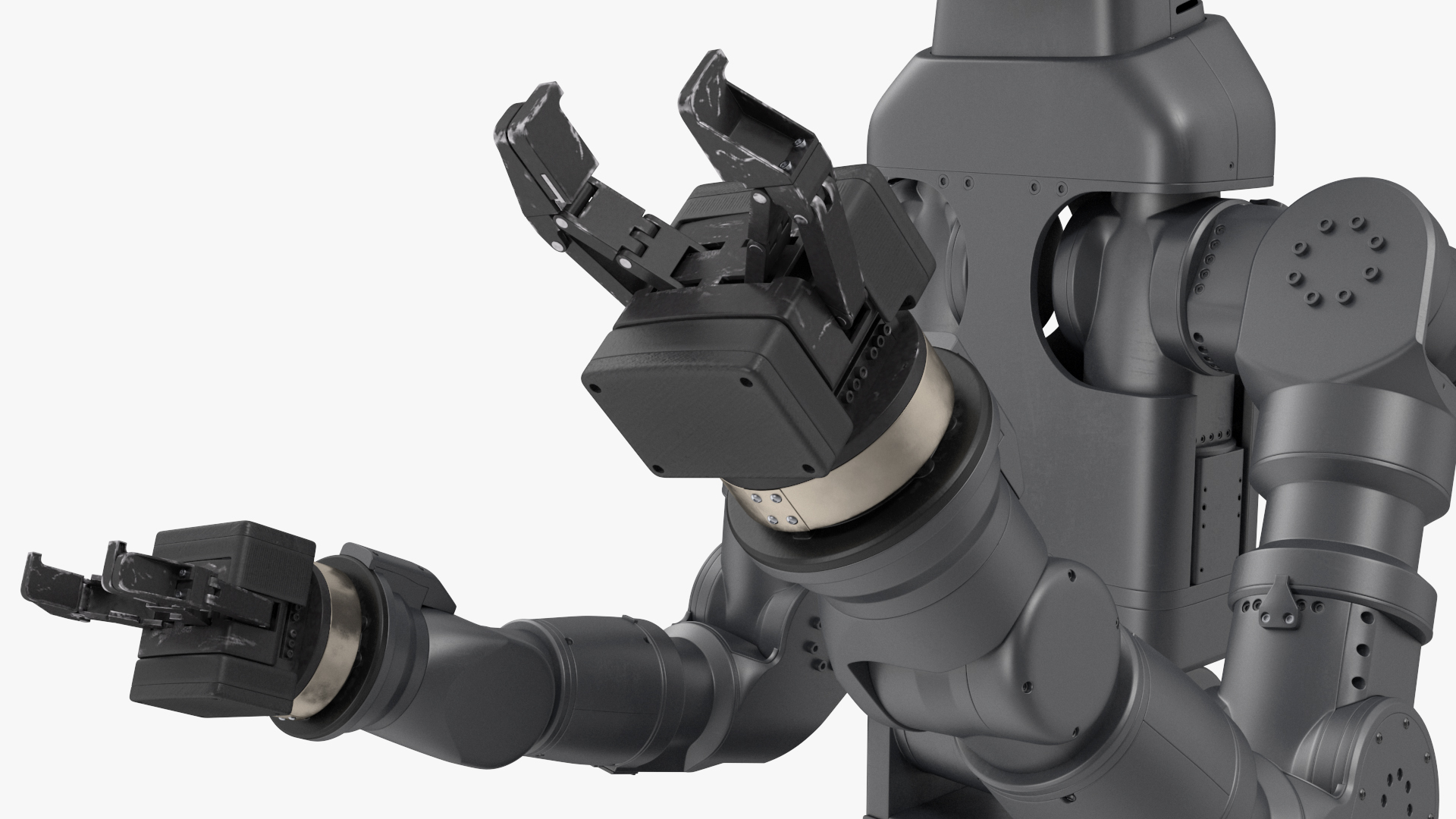 Space General-Purpose Robot Rigged 3D model
