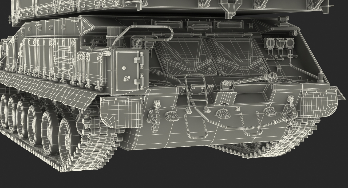 SAM System Buk M3 9K317M 3D model