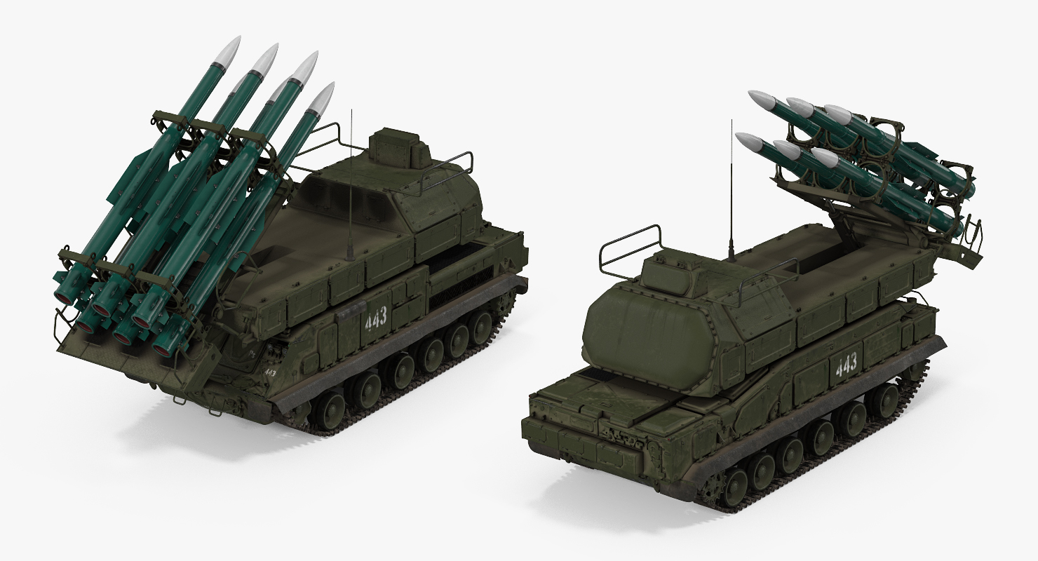 SAM System Buk M3 9K317M 3D model