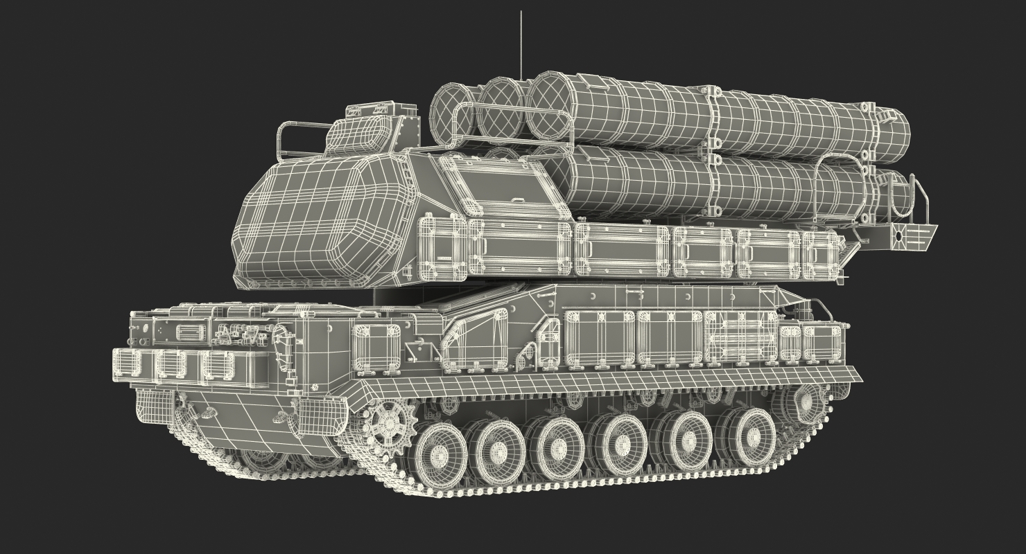 SAM System Buk M3 9K317M 3D model
