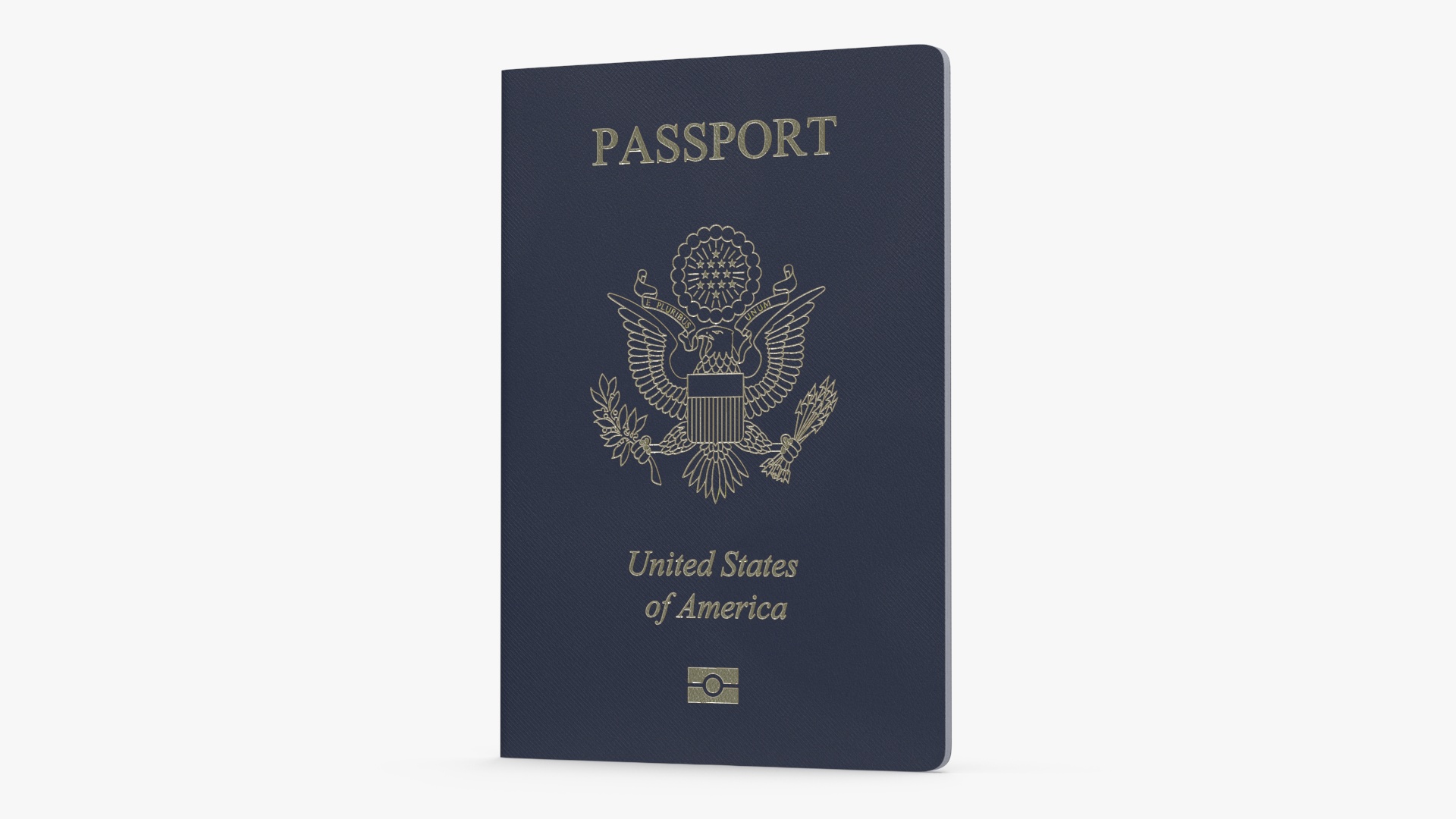 3D model Passport of USA