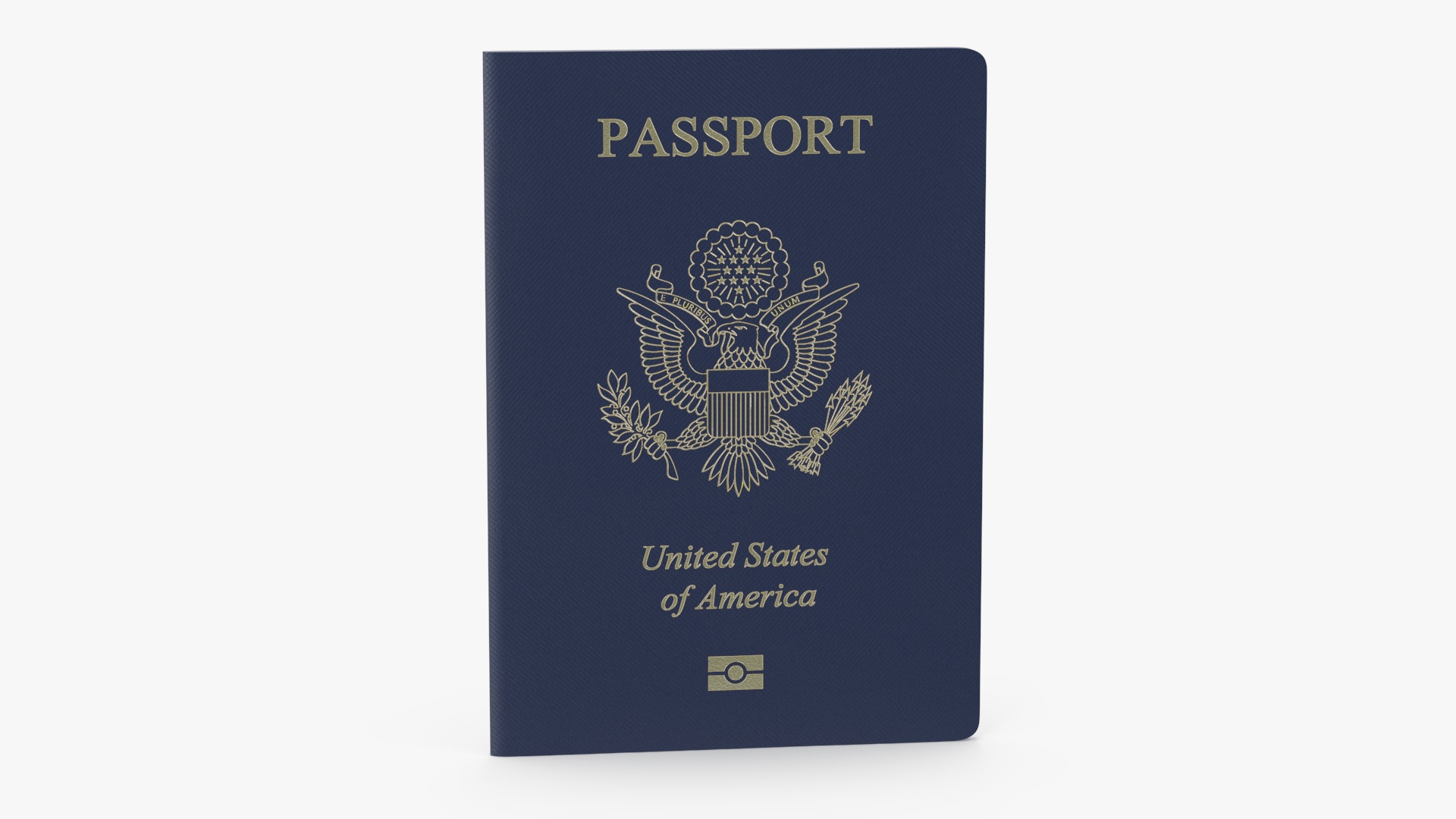 3D model Passport of USA