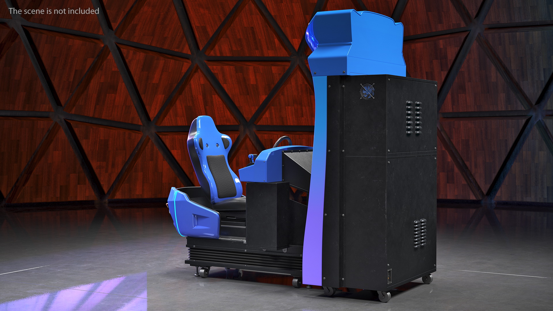 Storm Racer G Motion Deluxe Driving Arcade Machine Active 3D