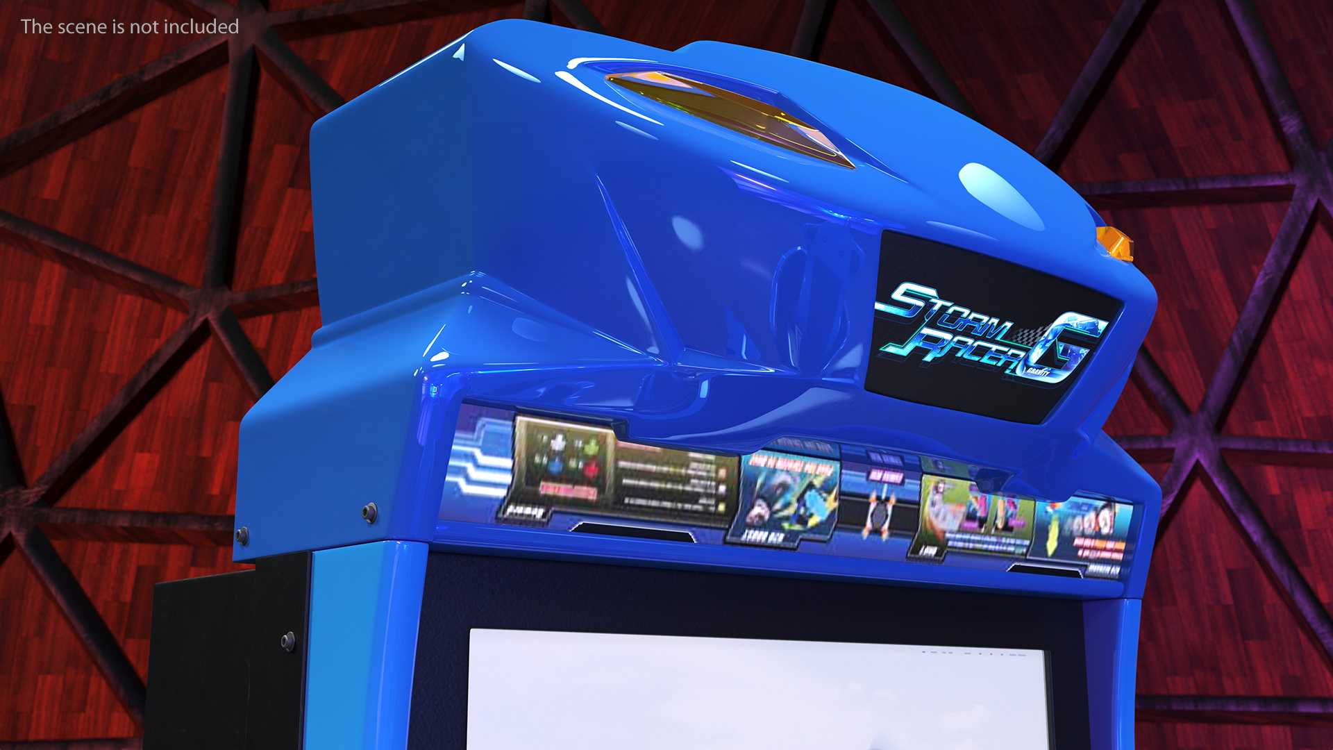 Storm Racer G Motion Deluxe Driving Arcade Machine Active 3D