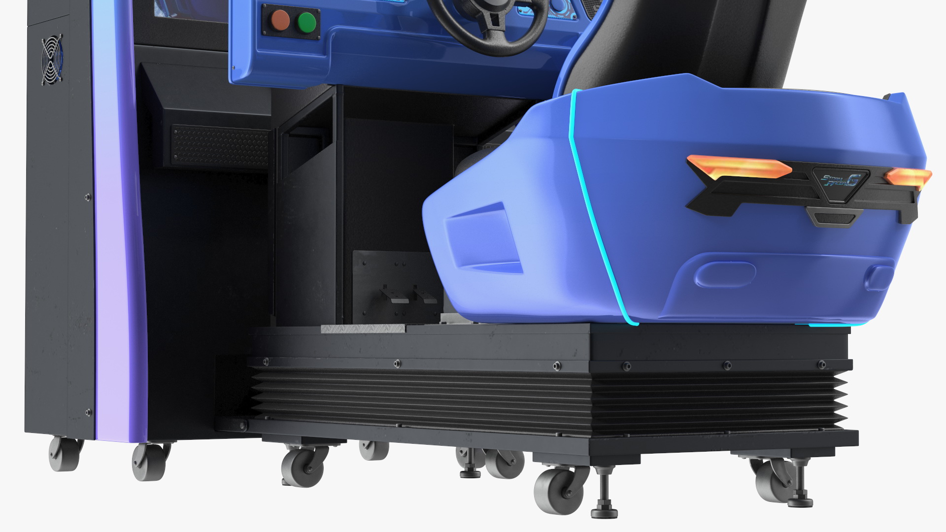Storm Racer G Motion Deluxe Driving Arcade Machine Active 3D
